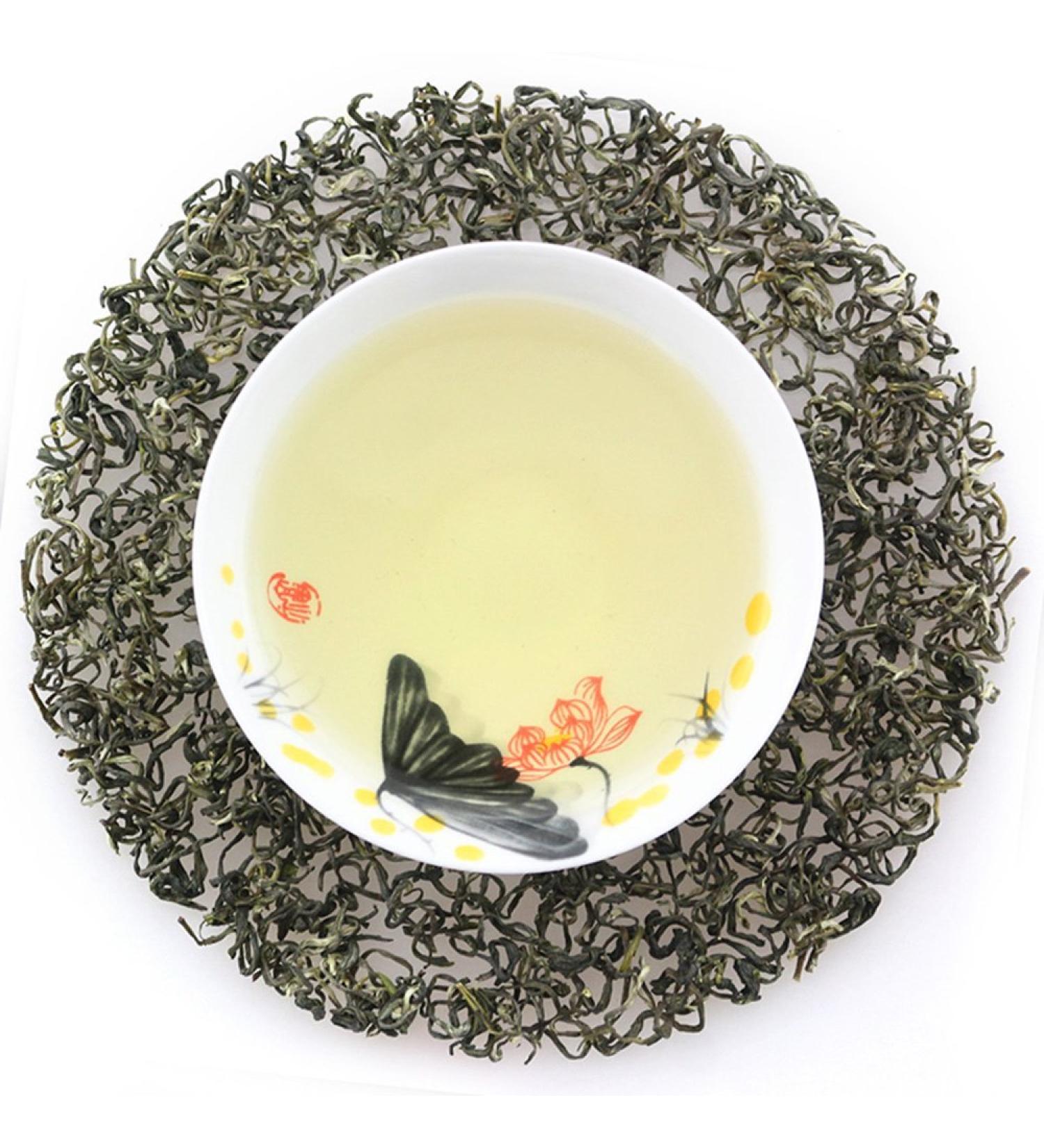 COLORFULTEA - 100g (3.5 oz) - Chinese Green Tea - Chun Mee Green Tea/Chunming Green Tea - 100% Natural Organic (Top Grade) - Buy Online on GoSupps.com