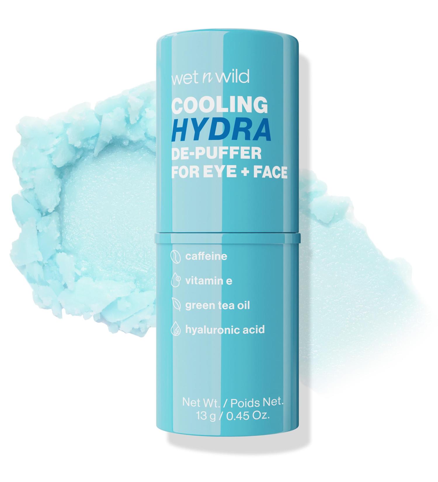 Buy Wet n Wild Cooling Hydra De-Puffer - Soothing Face Primer Stick with Vitamin E & Caffeine | Vegan Cruelty-Free All Skin Types - Buy Online on GoSupps.com