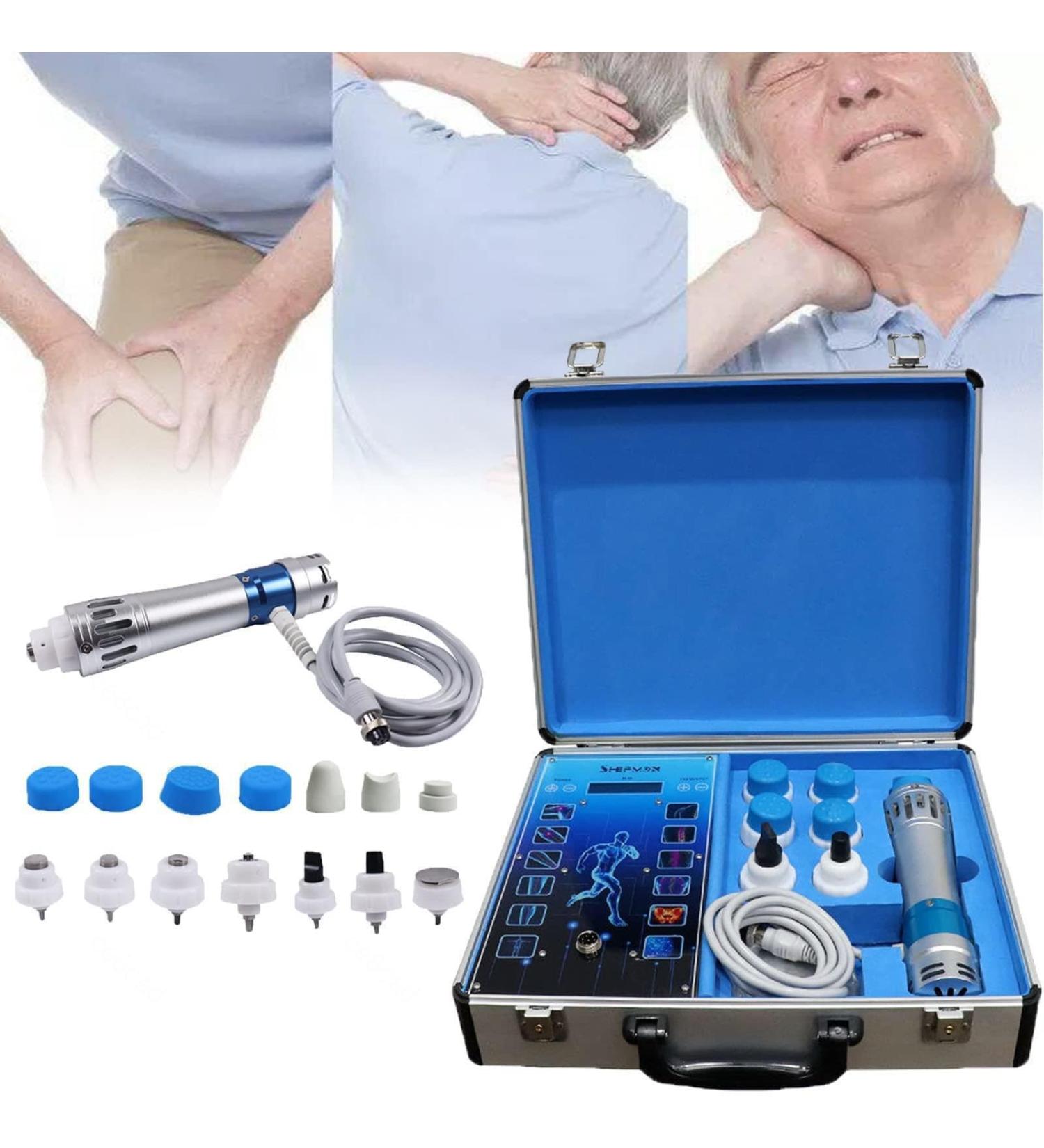 Zixiao Shock Wave Therapy Device for Pain Relief | Massage & Radial Extracorporeal Treatment for Plantar Fasciitis Heel Pain Tendonitis & Elbow Pain - Buy Online on GoSupps.com