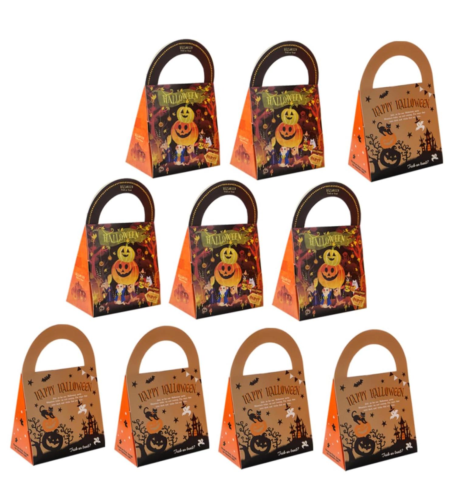 Baluue 20pcs Boxes Box Snack Containers for Kids Halloween Sweet Goodie Bags Present Cases - Buy Online on GoSupps.com