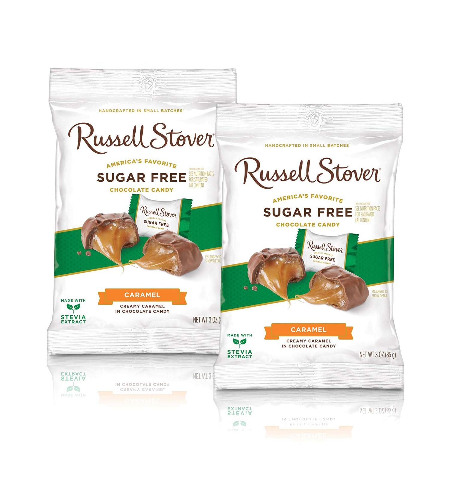 Russell Stover Sugar Free Butter Cream Caramels  3 oz. Bag (Pack of 2) - Buy Online on GoSupps.com