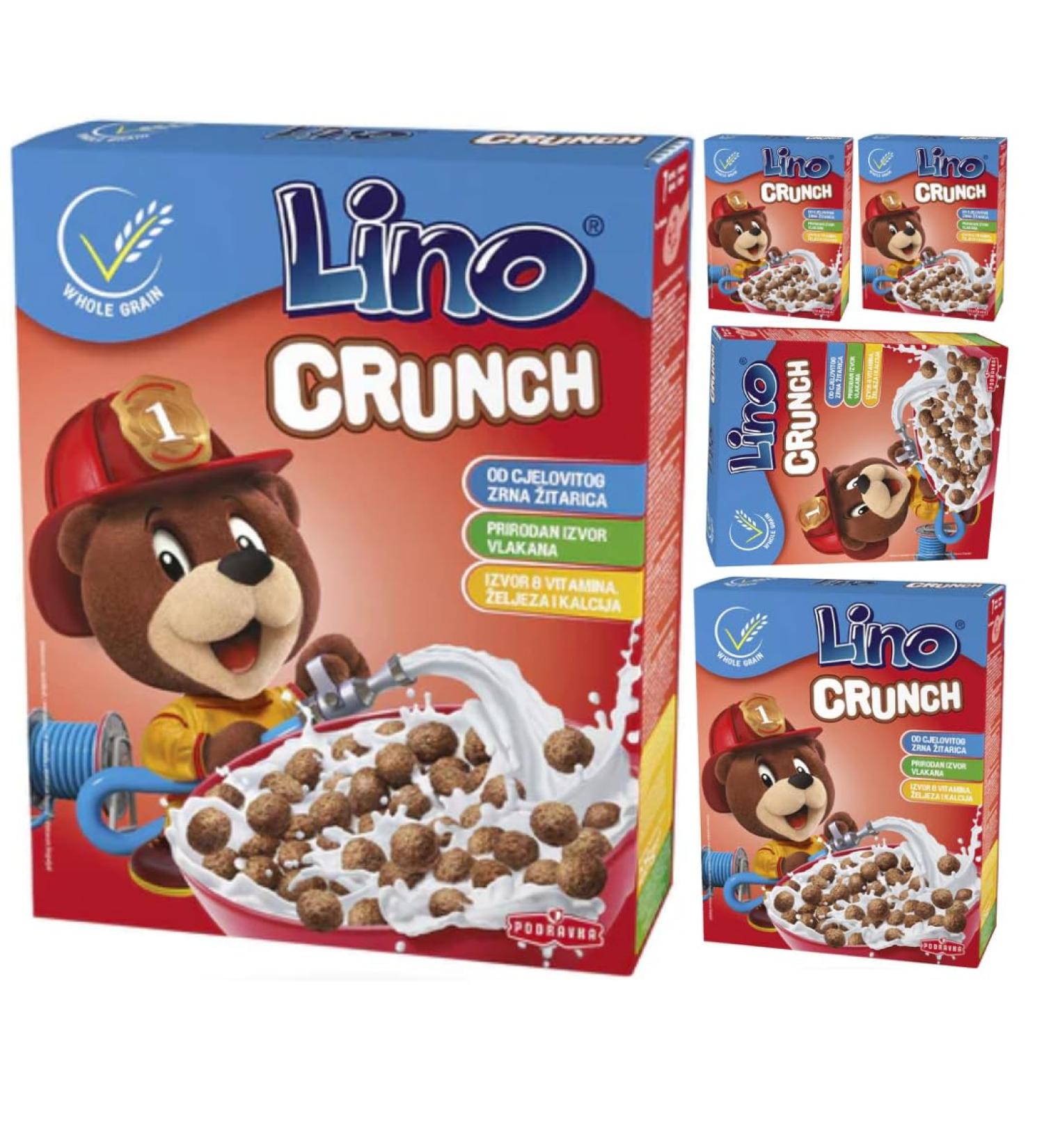 Linen Crunch Muesli Cornflakes Lot of 5 bottles of cereal 225 g