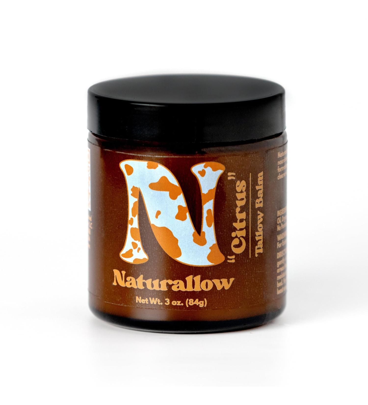 Shop Tallow Skin Care Balm - Grass-Fed Moisturizer for Dry Skin | Grapefruit & Lemon Scent | 4oz Multi-Purpose Balm - Buy Online on GoSupps.com