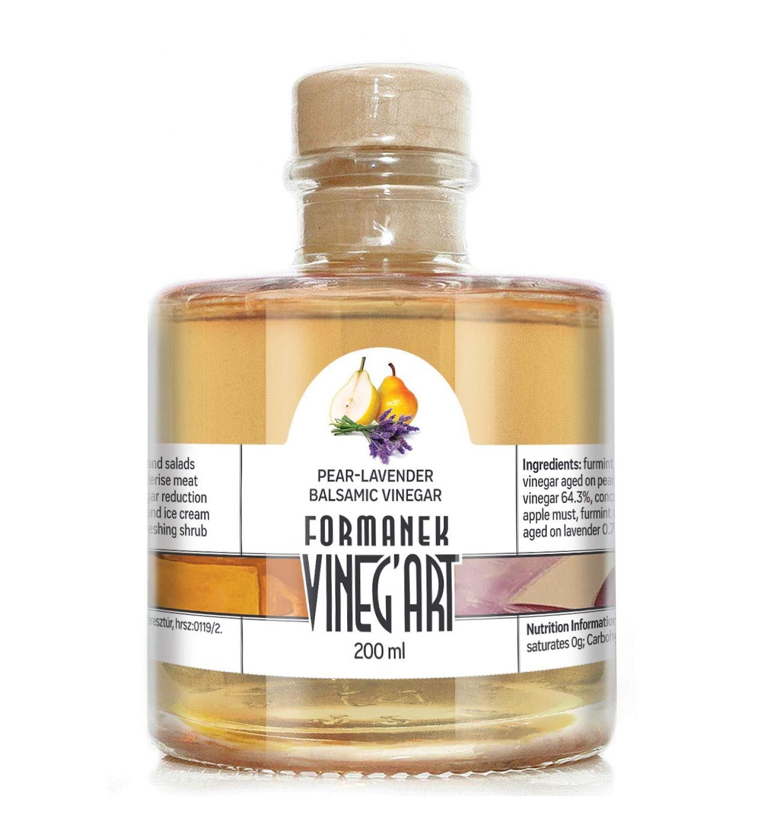 Balsamic Pear and Lavender Vinegar 200ml - 3* Great Taste Award Winner