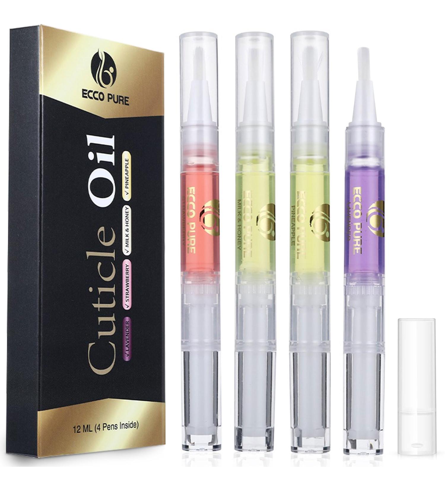 4-Pack Liquid Cuticle Protector Pen | Nail Strengthener & Moisturizer | Nail Art Accessories CZN-0201 - International Shipping Available - Buy Online on GoSupps.com