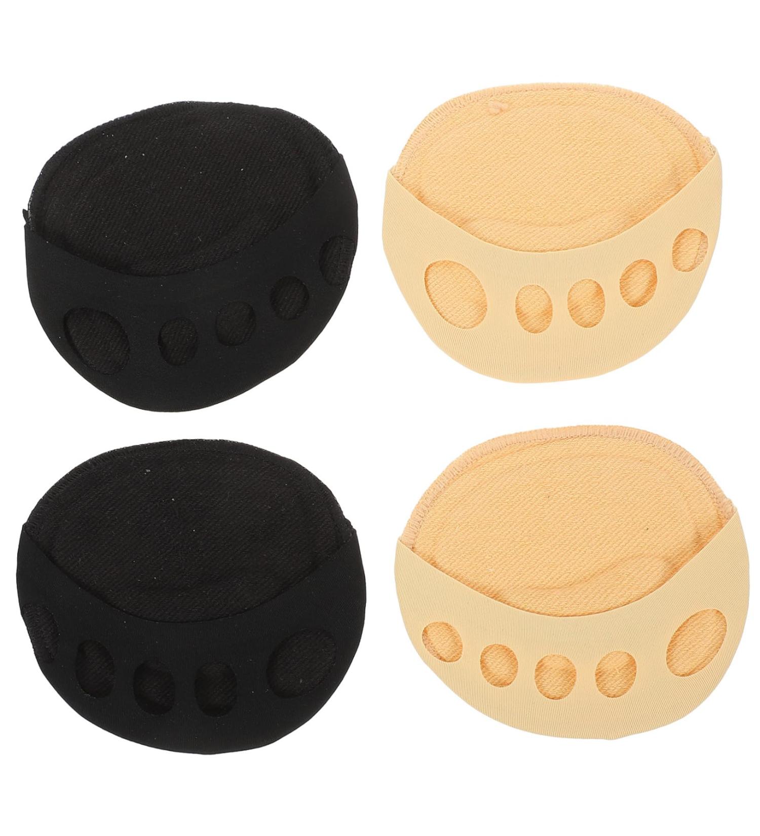 Shop 2 Pairs Forefoot Pad Cotton Socks - Sweat Absorbing Invisible Half Socks for Women | Perfect Whelping Pads & Foot Insoles - Buy Online on GoSupps.com