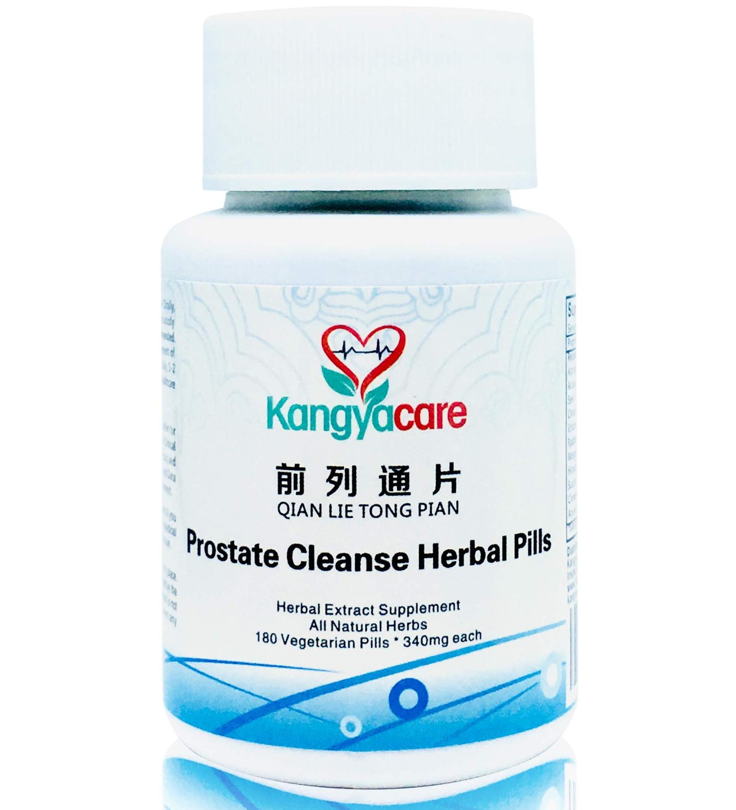 Kangyacare Prostate Cleanse Herbal Pill -Qian Lie Tong Pian - Reduce Prostate Discomfort - Help Frequent Urination -Improve Men s Urinary Tract Health - 180 Ct (1) - Buy Online on GoSupps.com