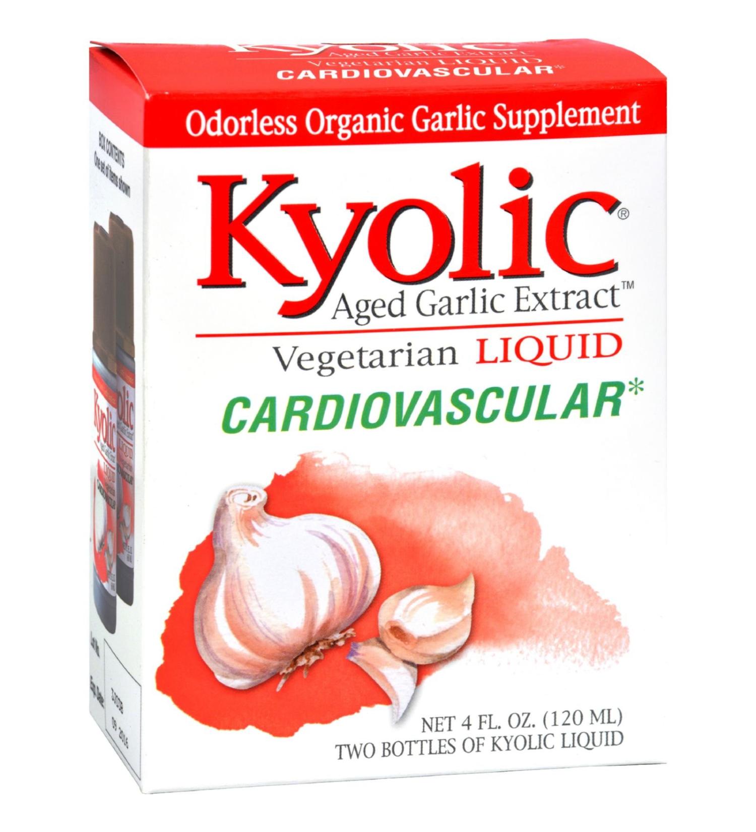 Kyolic Aged Garlic Extract Cardiovascular Liquid - 4 Fl Oz