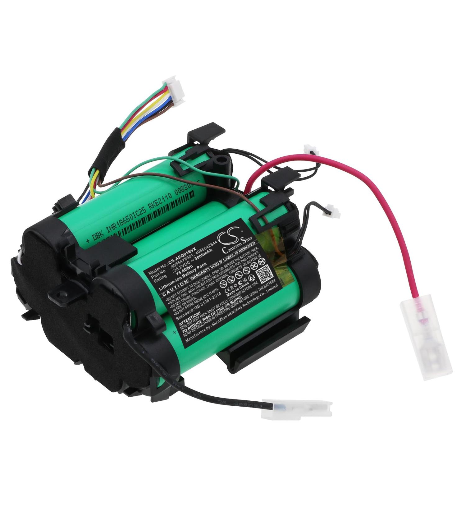 Buy 3000mAh 25.2V Battery Replacement for AEG QX 9 1 ULTS - PANGU 7C-C | Fast International Shipping - Buy Online on GoSupps.com