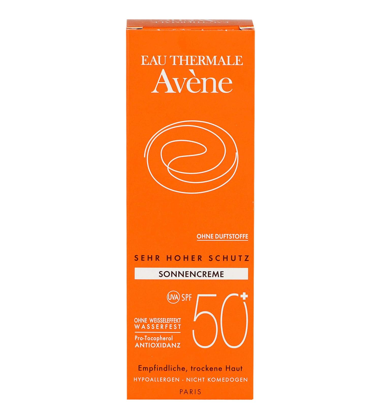 Avene Facial Sun Cream individually packed 1 x 50 ml ml 1 piece - Buy Online on GoSupps.com