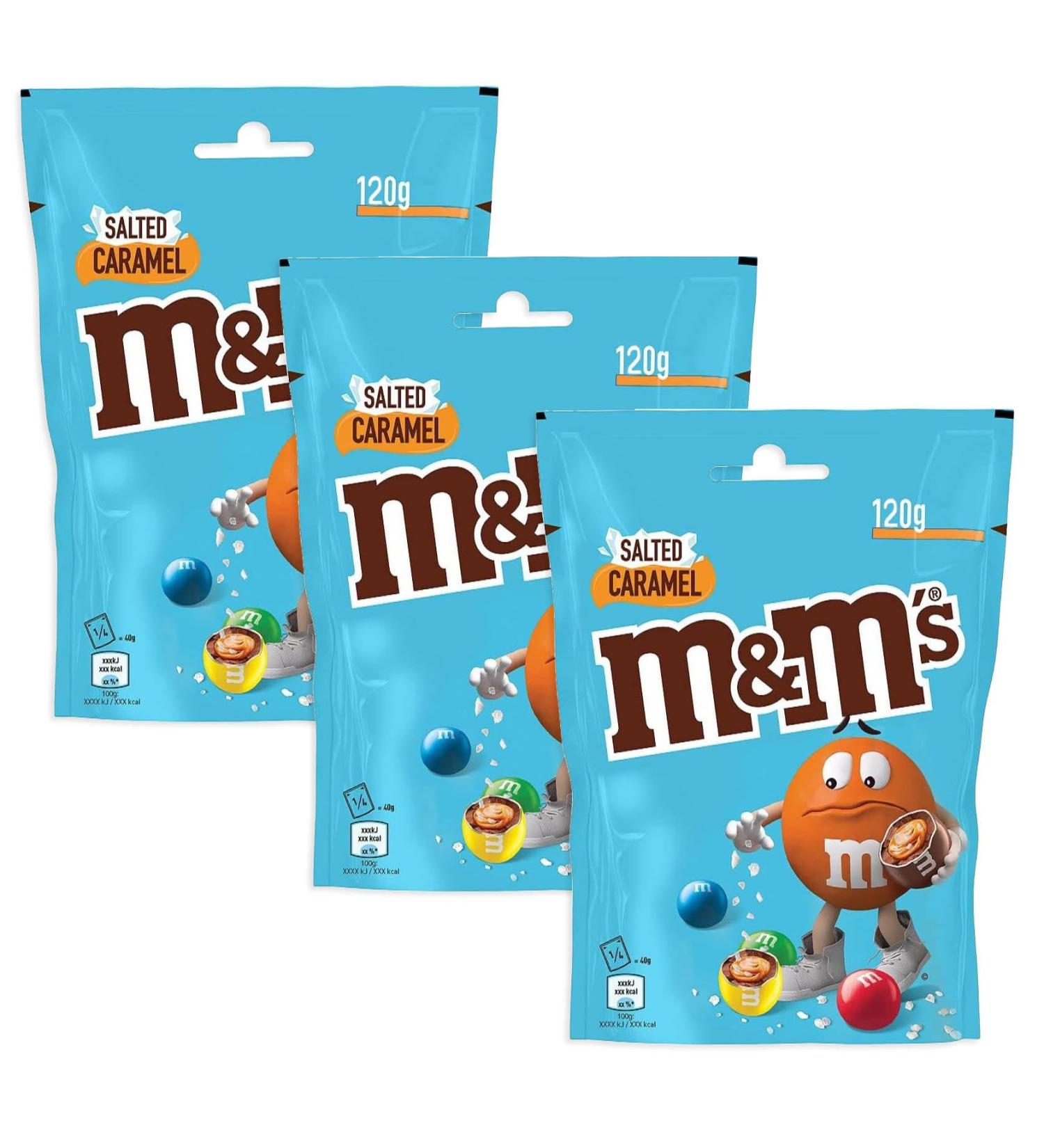  CAIYA 3X M&M's Milk Chocolate Confetti with Salted Caramel Stuffing Limited Edition 120g 3 Pieces  - Buy Online on GoSupps.com