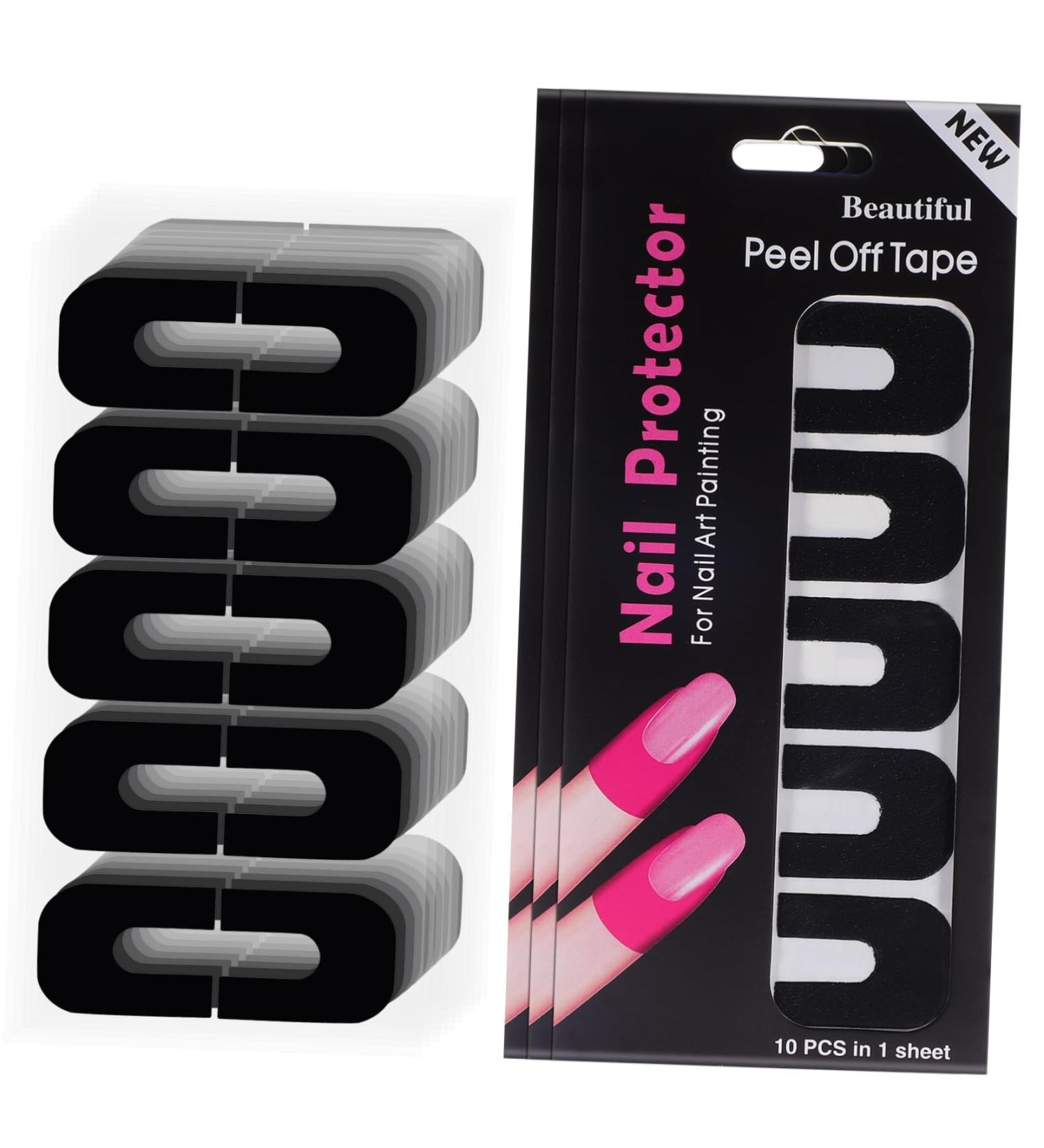 MERRYHAPY 100 Sheets Skin Cuticle Protector Nail Polish Accessories Nail Polish Protectors Nail Protectors - Buy Online on GoSupps.com