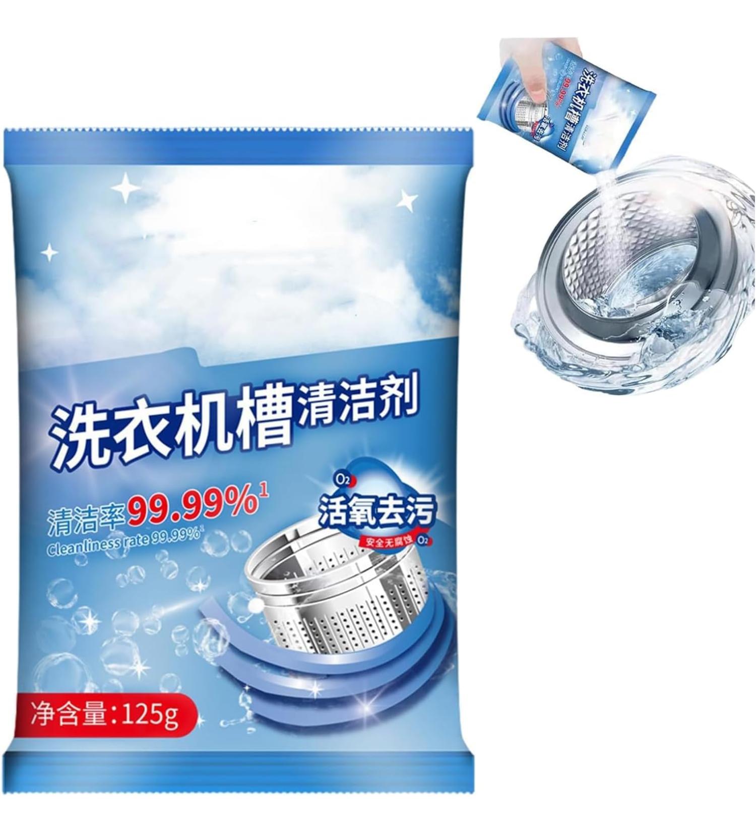 Powder Type Washing Tub Cleaner Washing Machine Tub Cleaner Multifunctional Household Washing Tub Cleaner 125g (1pcs) - Buy Online on GoSupps.com