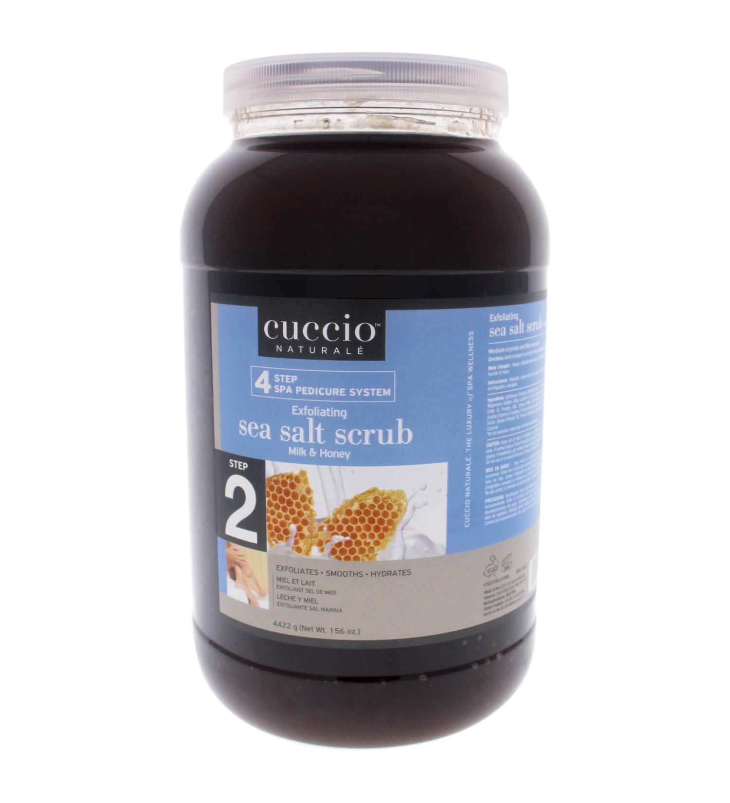 Cuccio Cuccio Sea Salt Scrub - Milk and Honey 120 Oz 120 Ounce