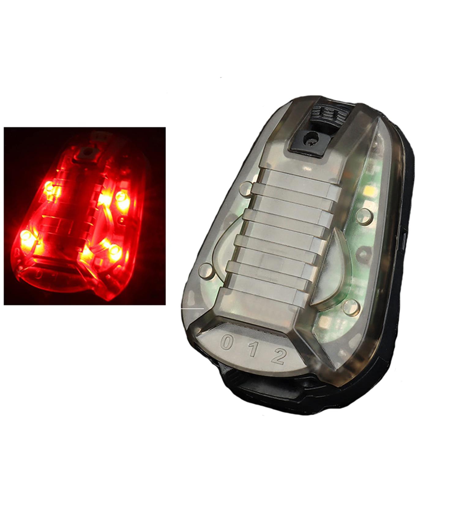 JOYASUS Tactical Helmet Light - Waterproof Airsoft Green Red Strobe Lamp | Black (Red Light) for Enhanced Visibility - Buy Online on GoSupps.com