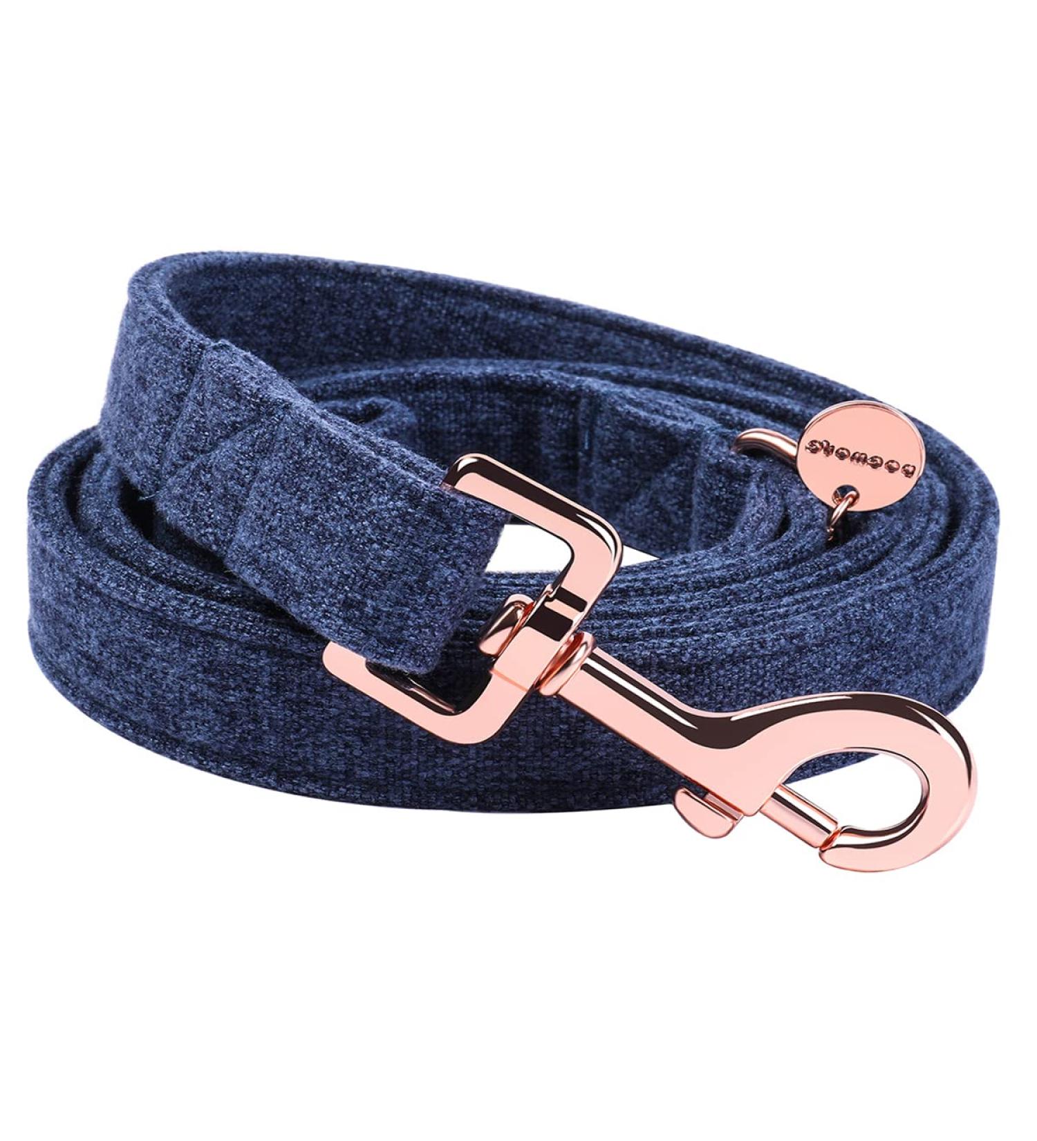 Buy Deep Blue Adjustable Dog Leash for Small & Medium Dogs | Comfortable Pet Line for Boys & Girls - Pack of 1 - Buy Online on GoSupps.com
