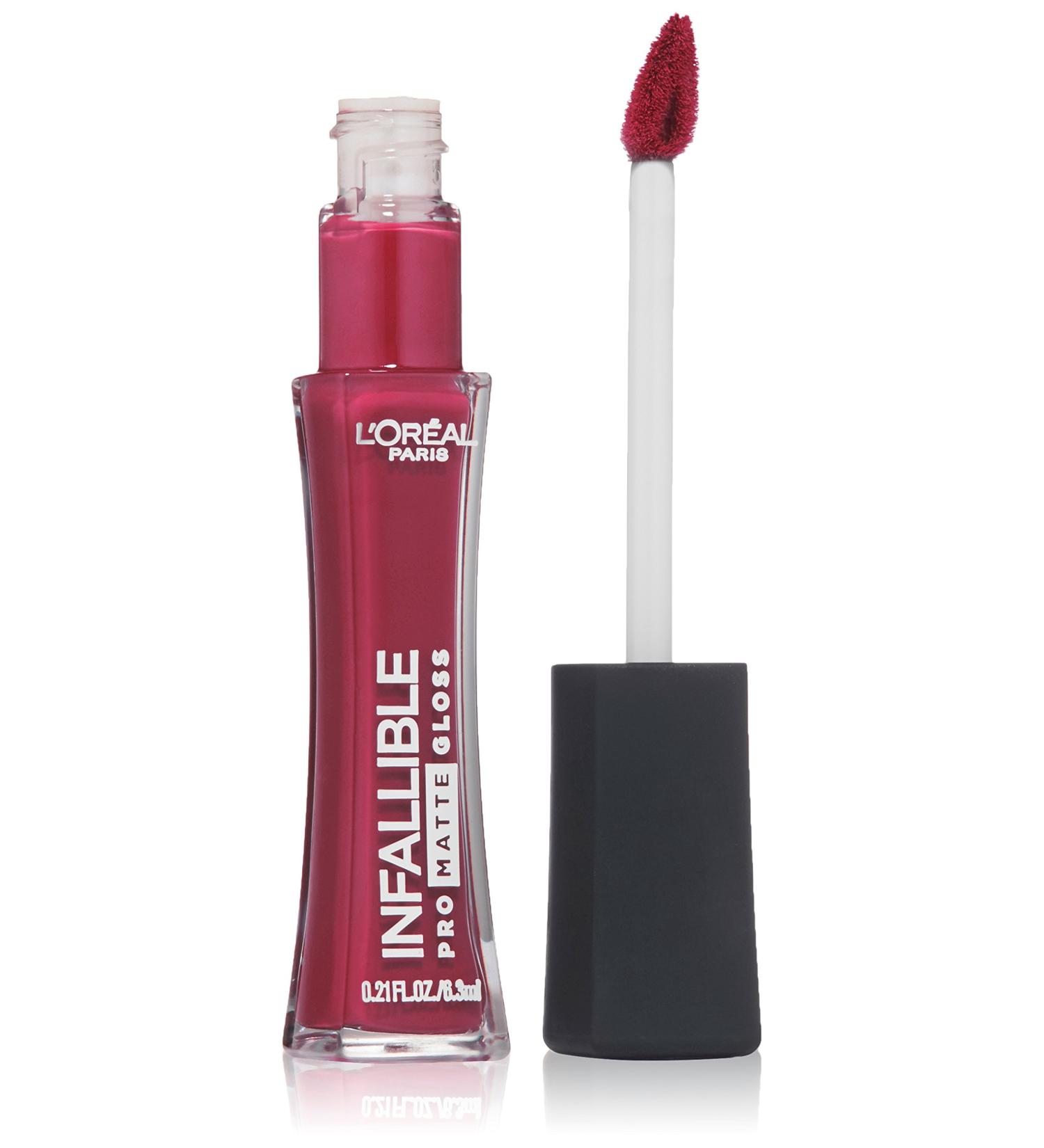 L'Or al Paris Infallible Lip Pro Matte Gloss Rebel Rose 0.21 fl. oz.
