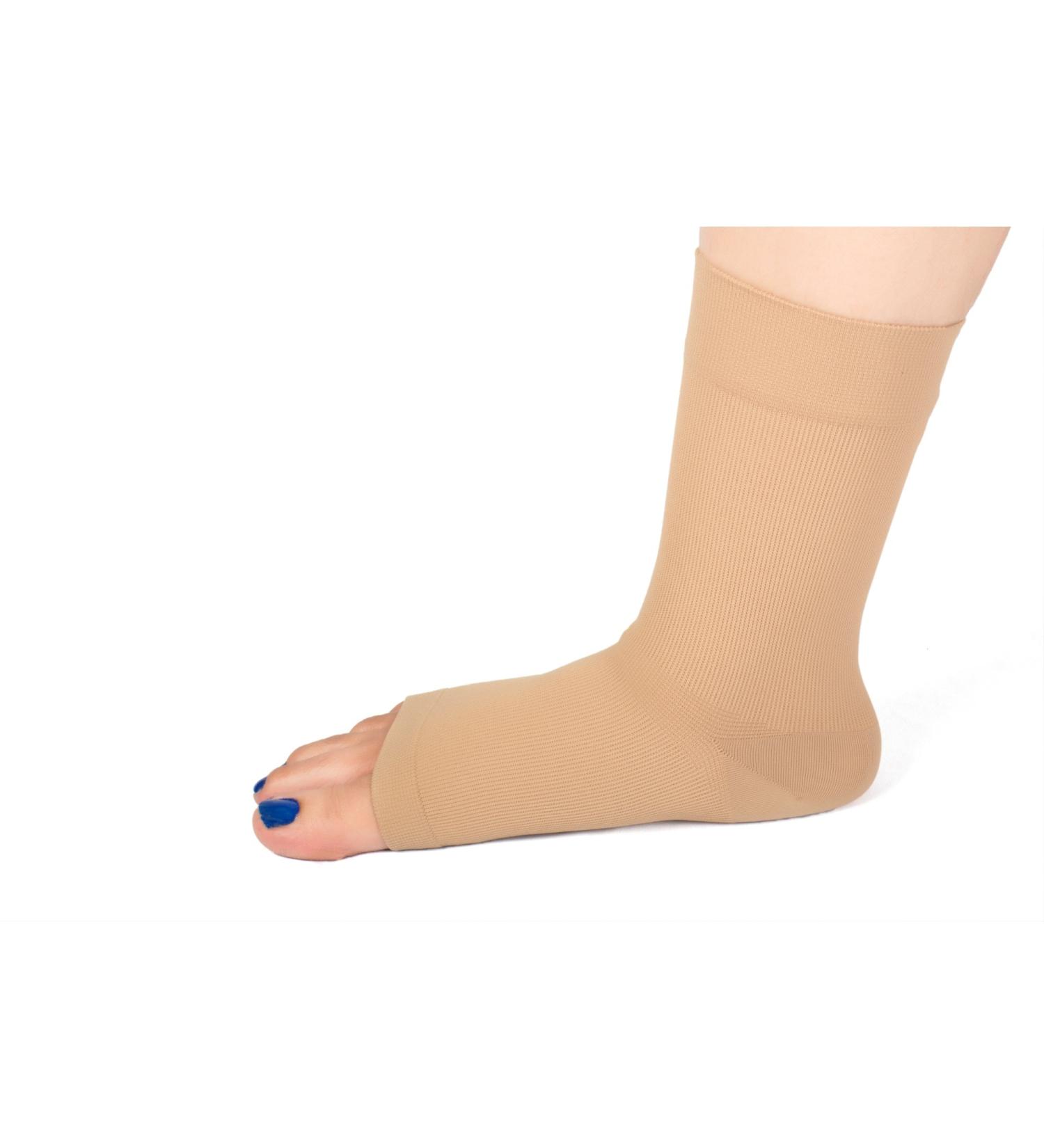 medi Seamless Knit Ankle Support - sprains  rheumatic & osteoarthritis condition Beige X-Large (Pack of 1)