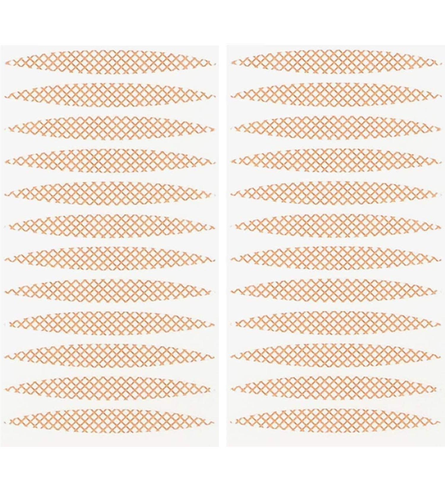 400 Pieces Eyelid Lift Tape - Instant Skin-Coloring Adhesive for Loophola Effect | Non-Surgical Eyelid Tape for a Natural Look - Buy Online on GoSupps.com