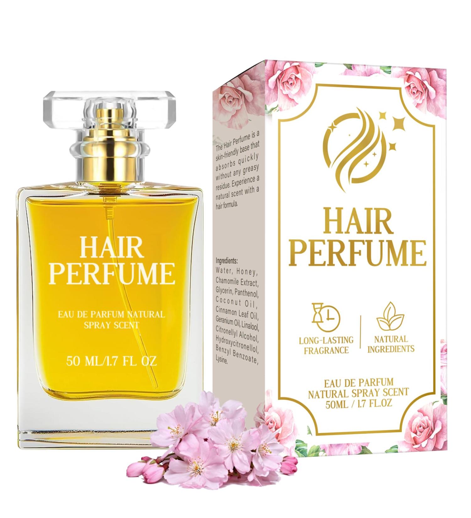 Hair Perfume Hair Essential Oil Perfume for Women Pheromone Fragrance for Dry Damaged Hair Hair Mist with Anti Frizz Nourishing Premium and Long-lasting Scent - Buy Online on GoSupps.com