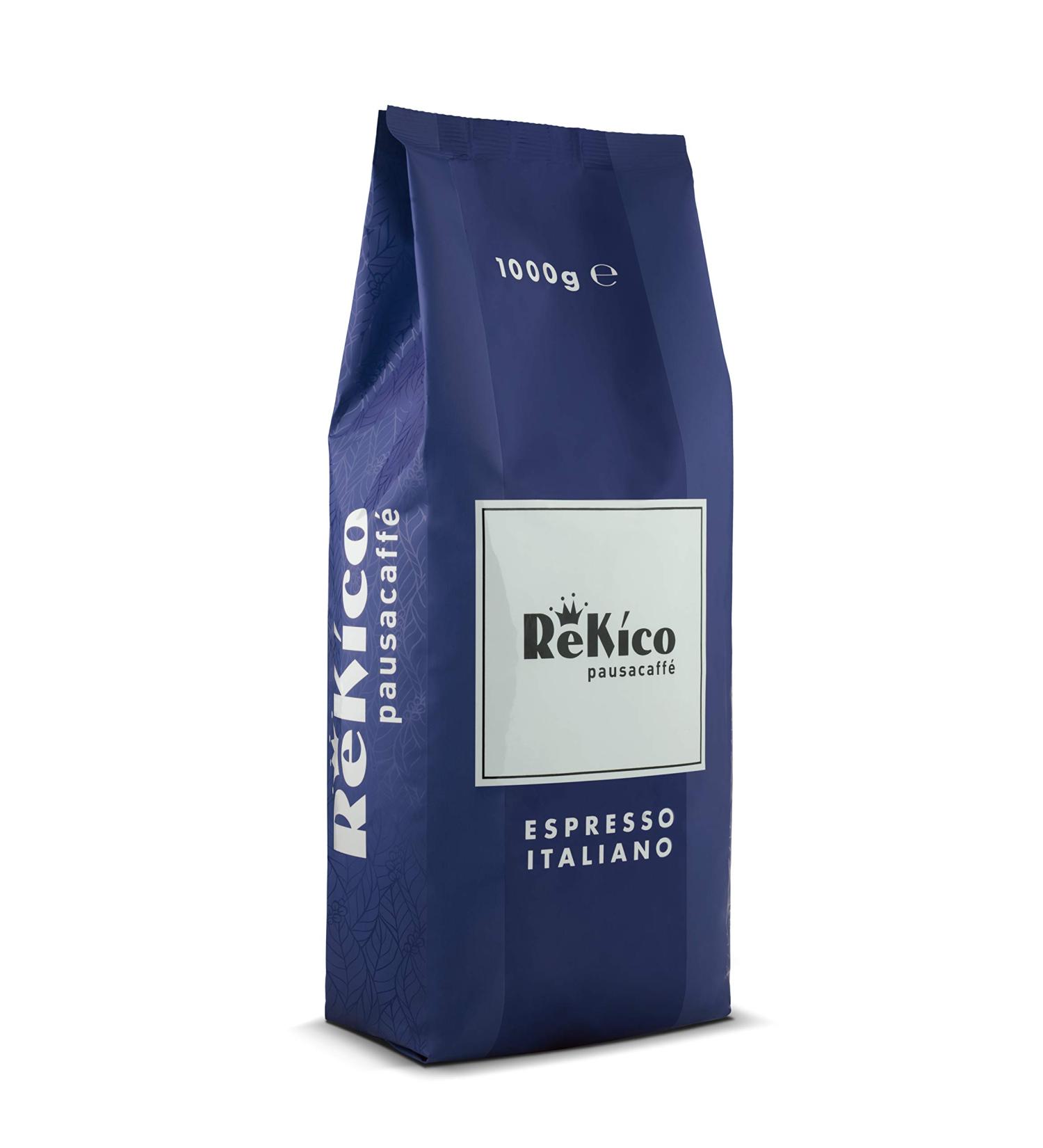 Coffee Beans Antigua Rekico Blend of five different varieties of Coffee - Suitable for All Espresso Coffee Machines (1kg Bag)