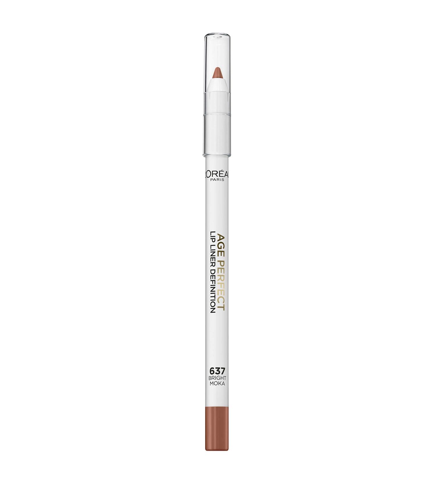 LOREAL Paris Perfect Lip Liner Definition 637 Bright Moka - 21g | International Shipping Available - Buy Online on GoSupps.com