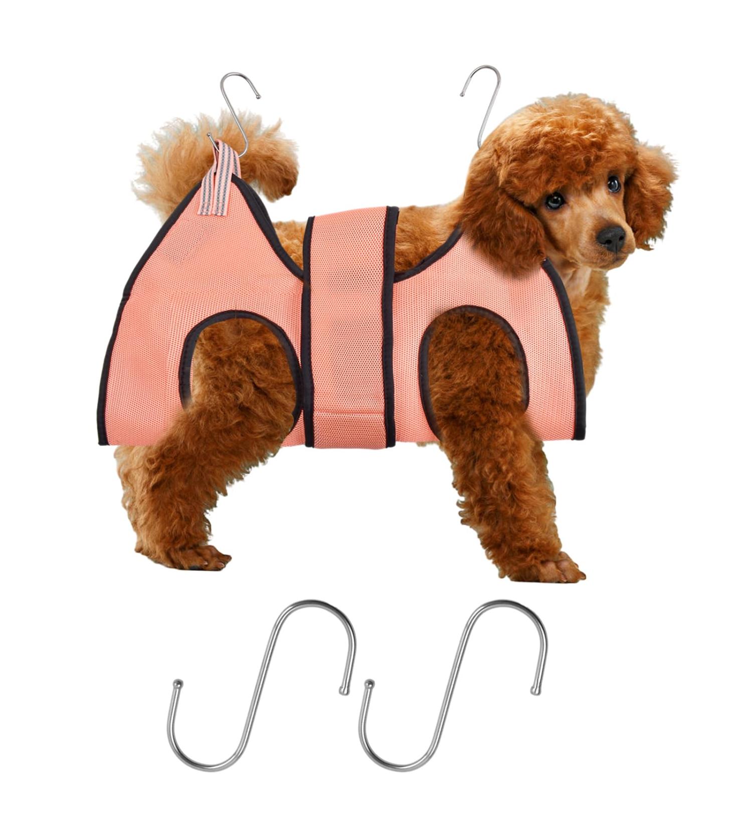 Buy Hoaigo Pet Care Hammock for Cats & Dogs - Breathable Loop & Retention Bag - Nail Cutting Care in Pink (S) - Buy Online on GoSupps.com
