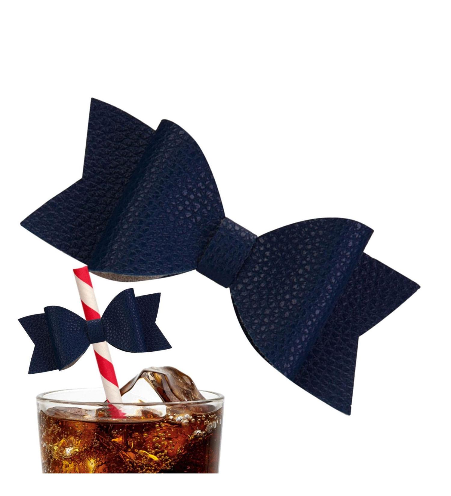 Straw s - Bow Cupcake | Reusable Straw Pendants Exquisite Straw Decorations Good Gift for Party Favor Supplies Naixue - Buy Online on GoSupps.com
