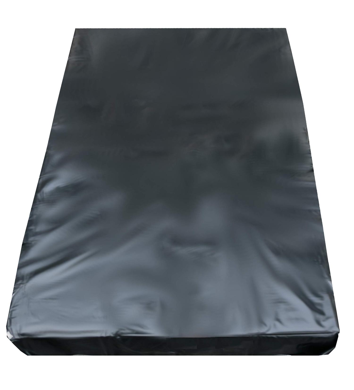 Incontinence Mattress Pad - Black Fitted Undersheet 220x220 cm for Ultimate Protection - International Shipping Available - Buy Online on GoSupps.com