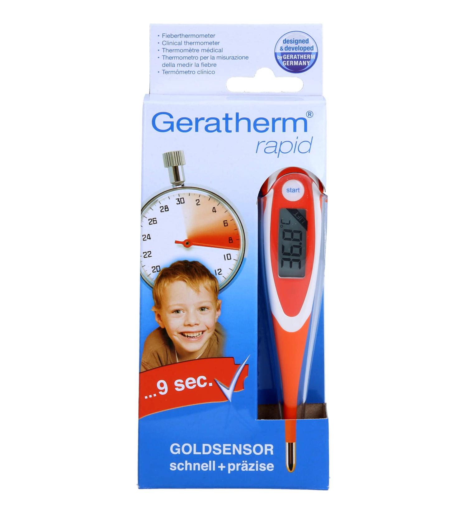 Buy GERATHERM Rapid Digital Fever Thermometer - Accurate Fast International Shipping - Buy Online on GoSupps.com