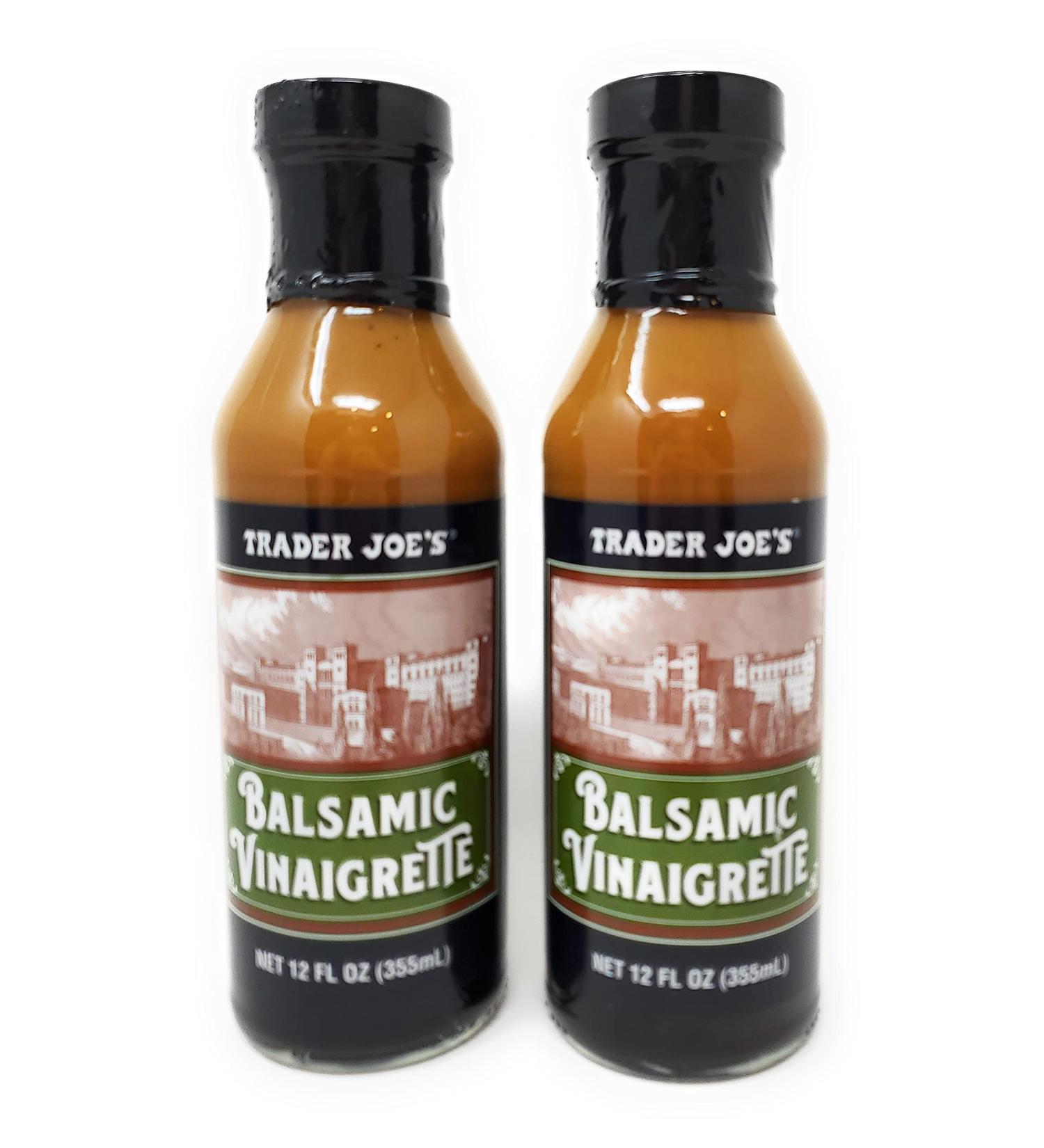 Trader Joe's Balsamic Vinaigrette 12 Fl. Oz (355ml) - 2 Pack - Buy Online on GoSupps.com