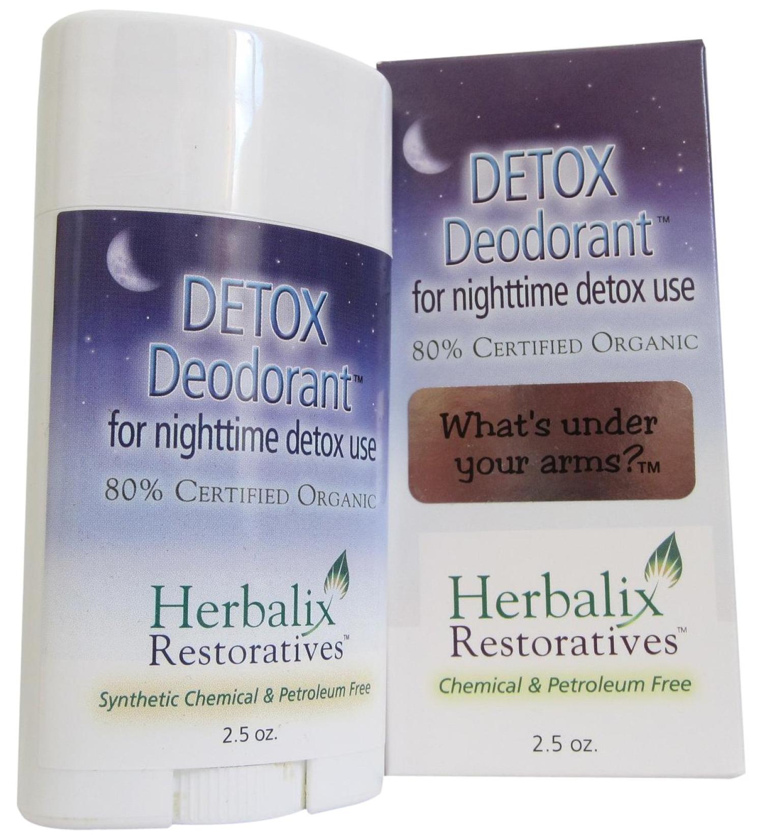 Herbalix Restoratives Nighttime Detox Cleansing Deodorant - 2.5 oz - Buy Online on GoSupps.com