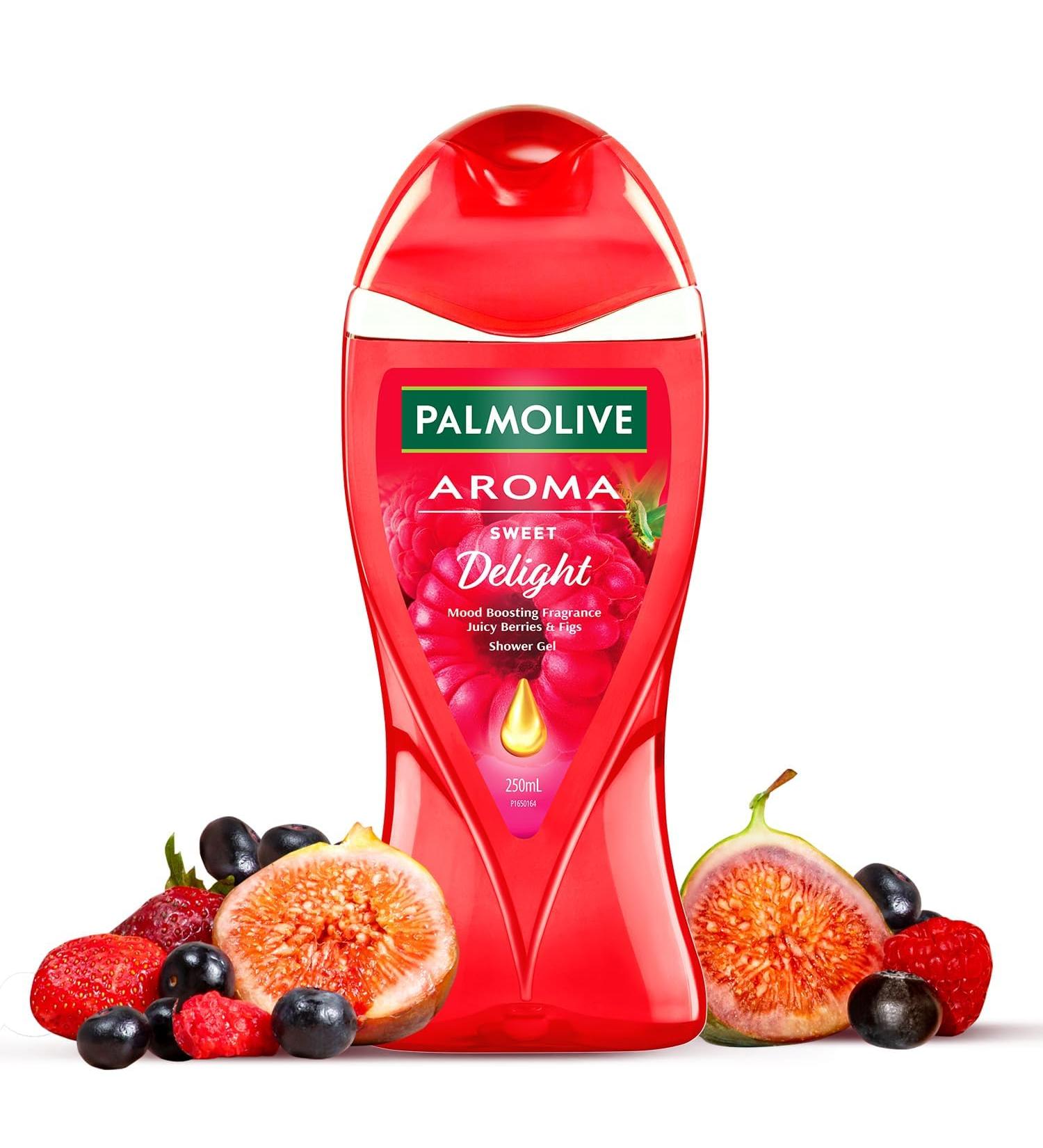 Palmolive Juicy Berries & Figs Body Wash - Nourishing Mood-Boosting Fragrance | Paraben & Silicone Free pH Balanced 250ml - Buy Online on GoSupps.com
