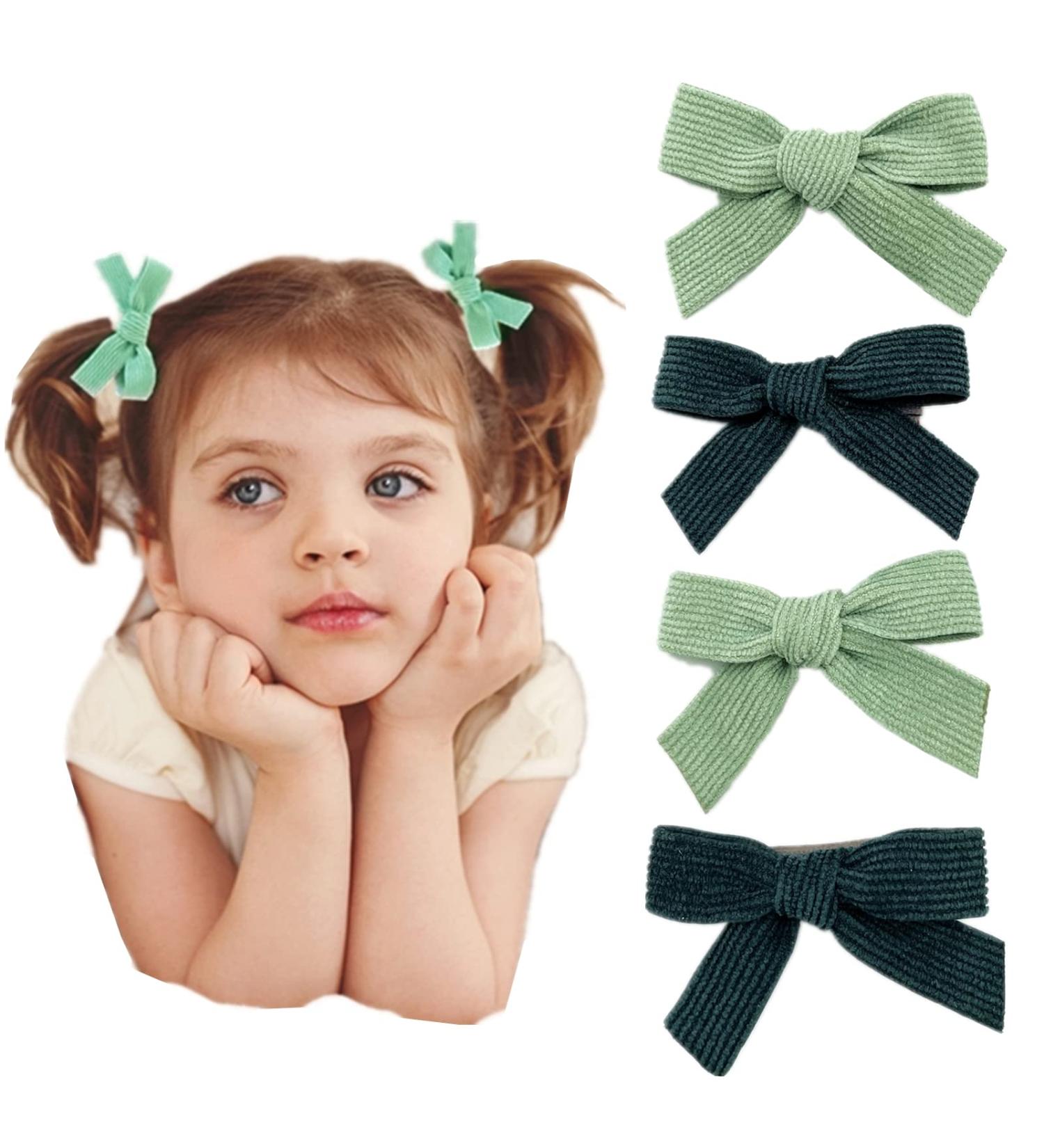 3-Piece Baby Hair Clips Set | Mint Green Arches & Spring Summer Styles | Perfect Gift for Girls - Buy Online on GoSupps.com