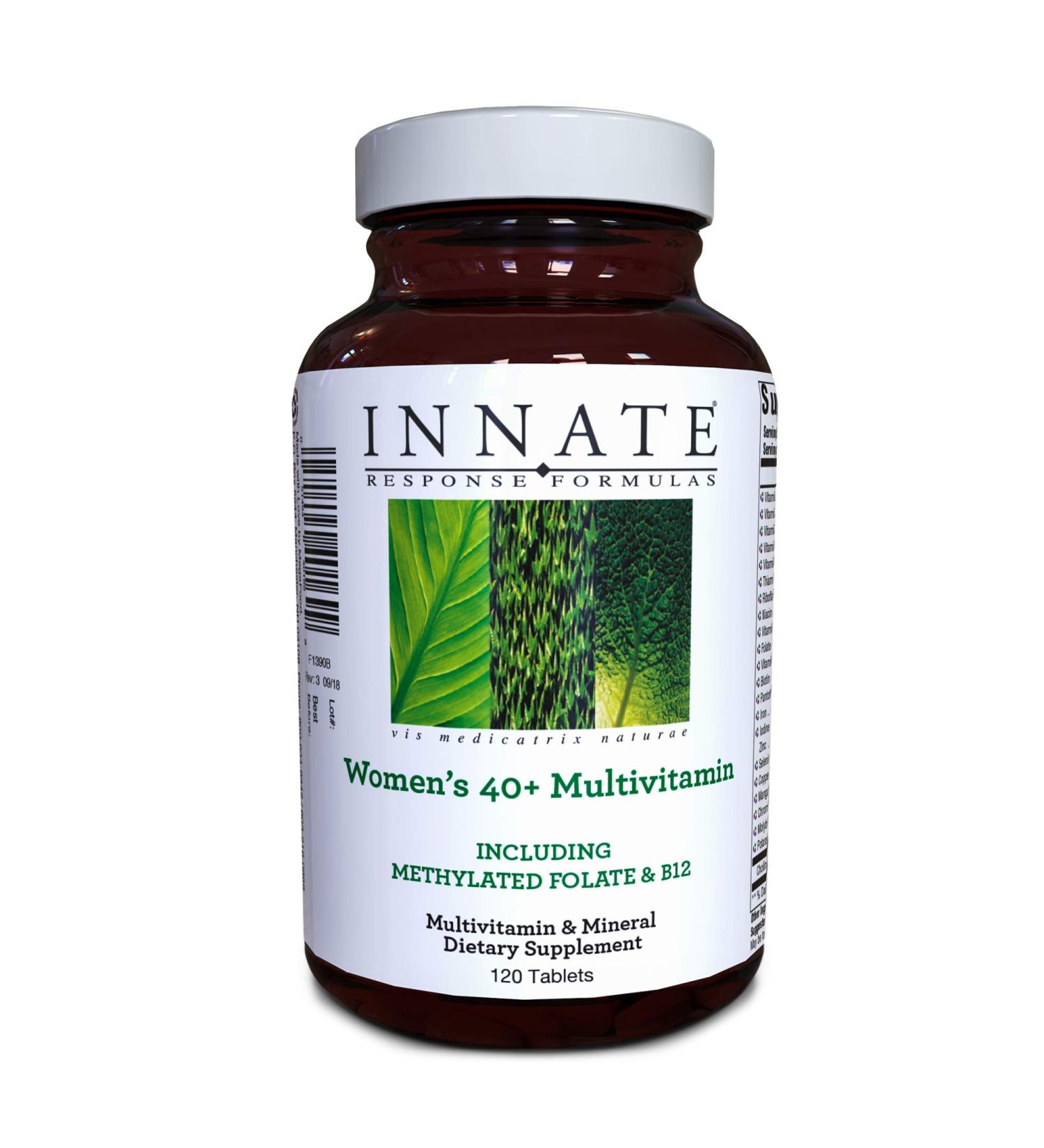 Innate Response Formulas Women's 40+ Multivitamin - 120 Tablets for Optimal Health - Buy Online on GoSupps.com