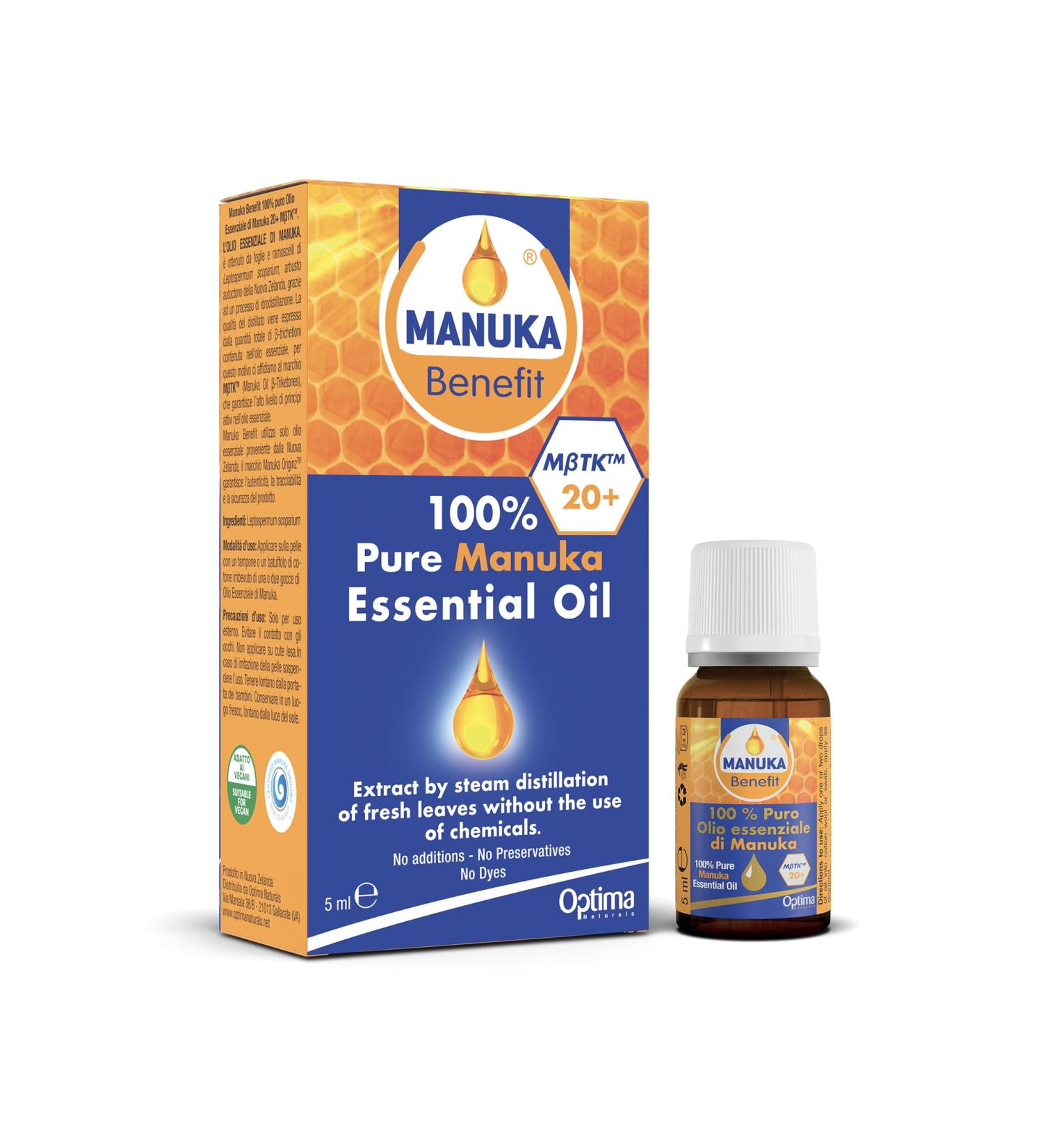 Optima Oil Essence Manuka 5 ml - Pure Natural Healing & Skin Care | Ship Worldwide - Buy Online on GoSupps.com