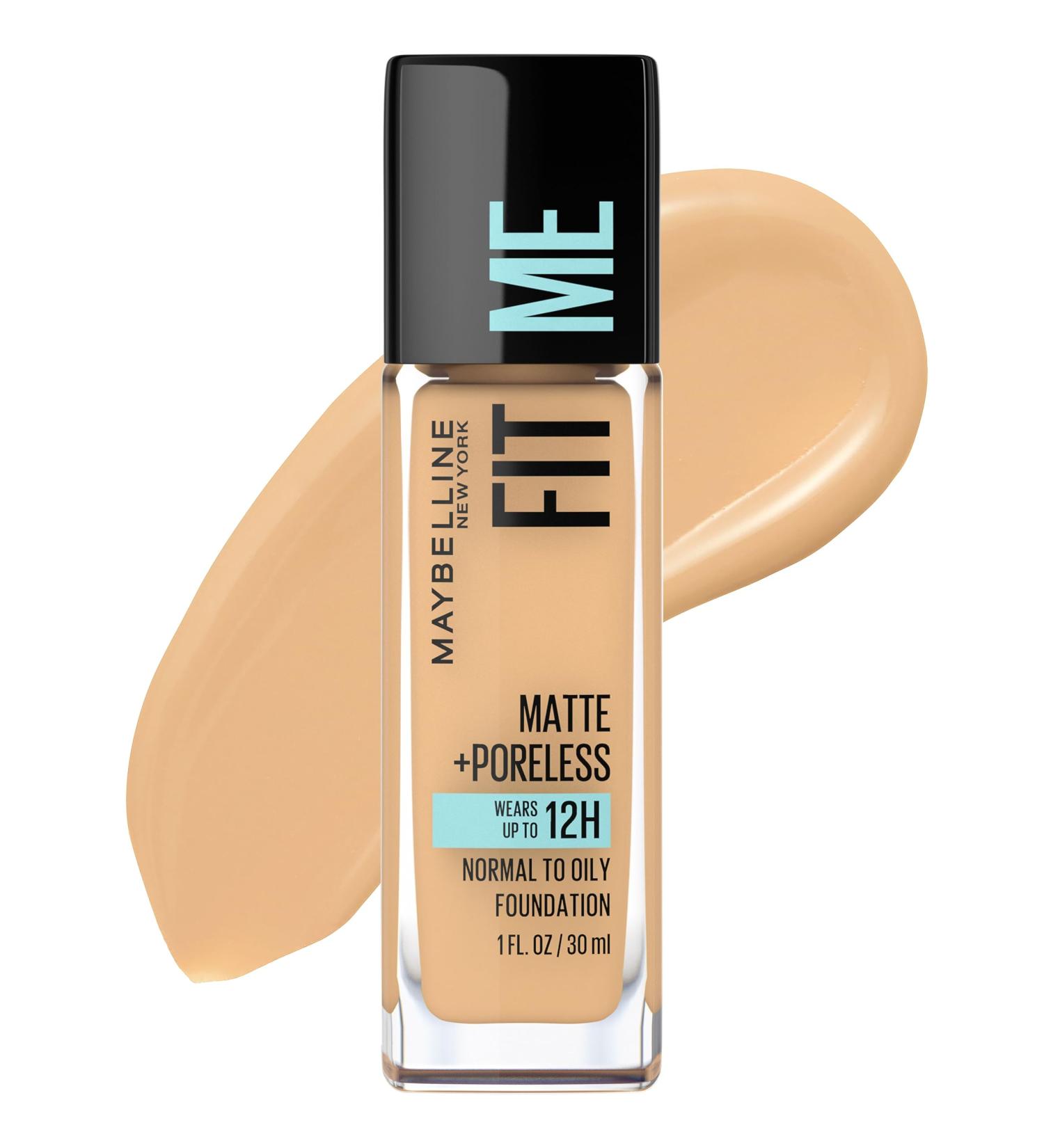 Buy Maybelline Fit Me Matte Plus Poreless Foundation - Soft Tan | International Shipping Available - Buy Online on GoSupps.com