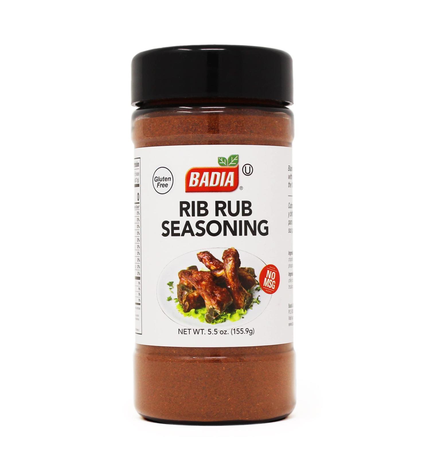 Badia Rib Rub Seasoning (5.5 oz) 155.9g