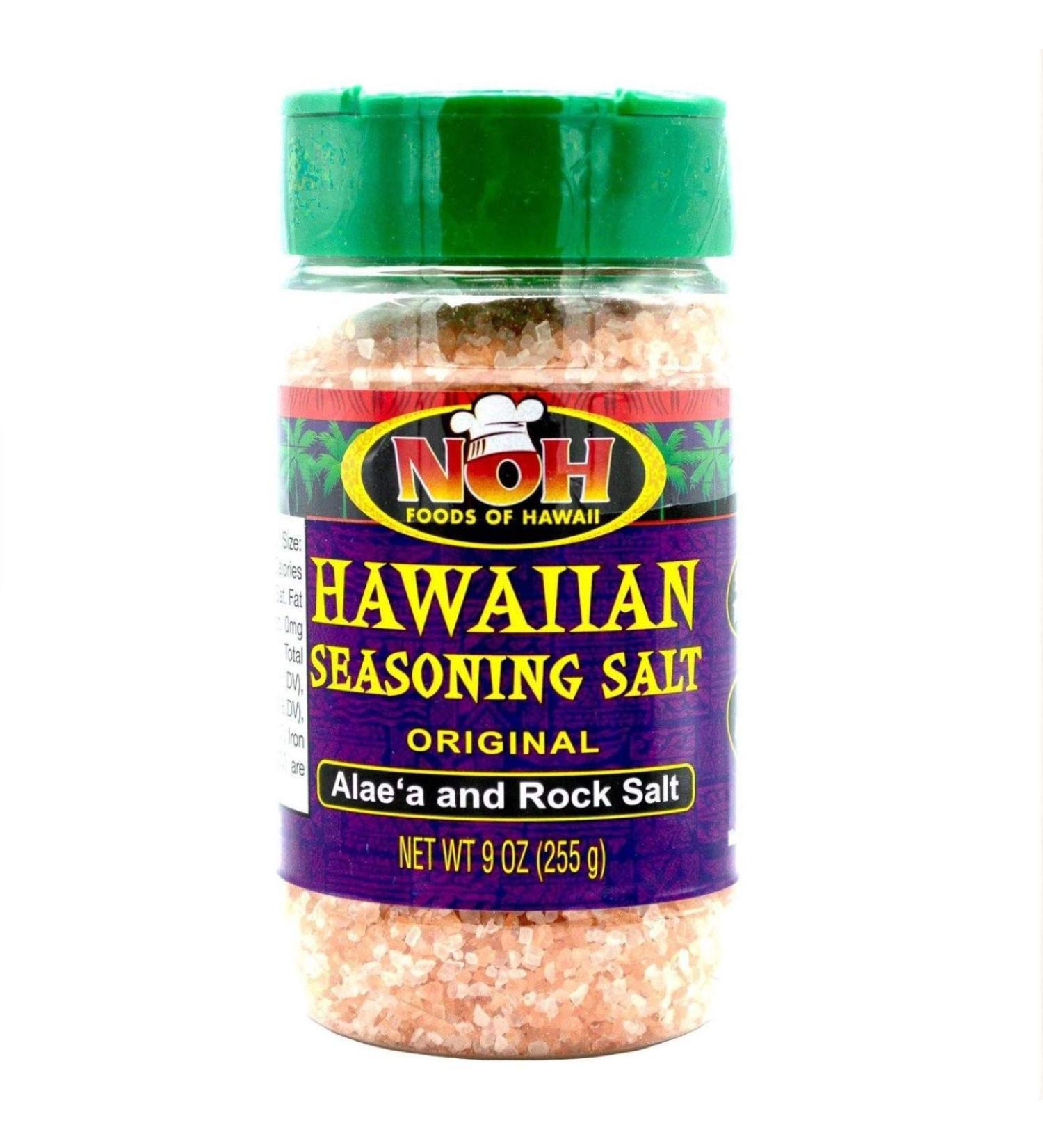 NOH Foods Hawaiian Seasoning Salt - Original 9 oz | Authentic Hawaii Flavor - Buy Online on GoSupps.com
