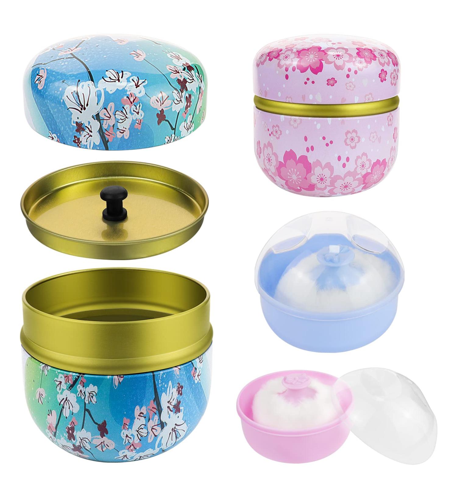 GZkedu 2 Pack Baby Powder Compact | Travel-Friendly Powder Case with Puff for Baby & Mom - Buy Online on GoSupps.com