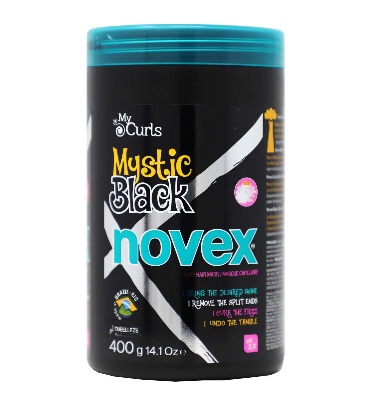 NOVEX Mystic Black Deep Hair Mask with Baobab Oil - Frizz Control - 14 oz Jar - Buy Online on GoSupps.com