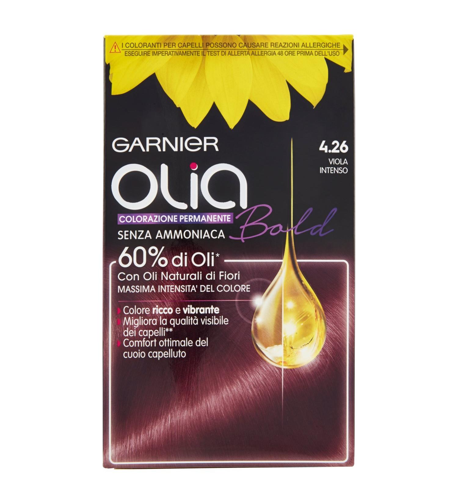 Garnier Olia Permanent Dye Viola Intenso 4.26. - Buy Online on GoSupps.com