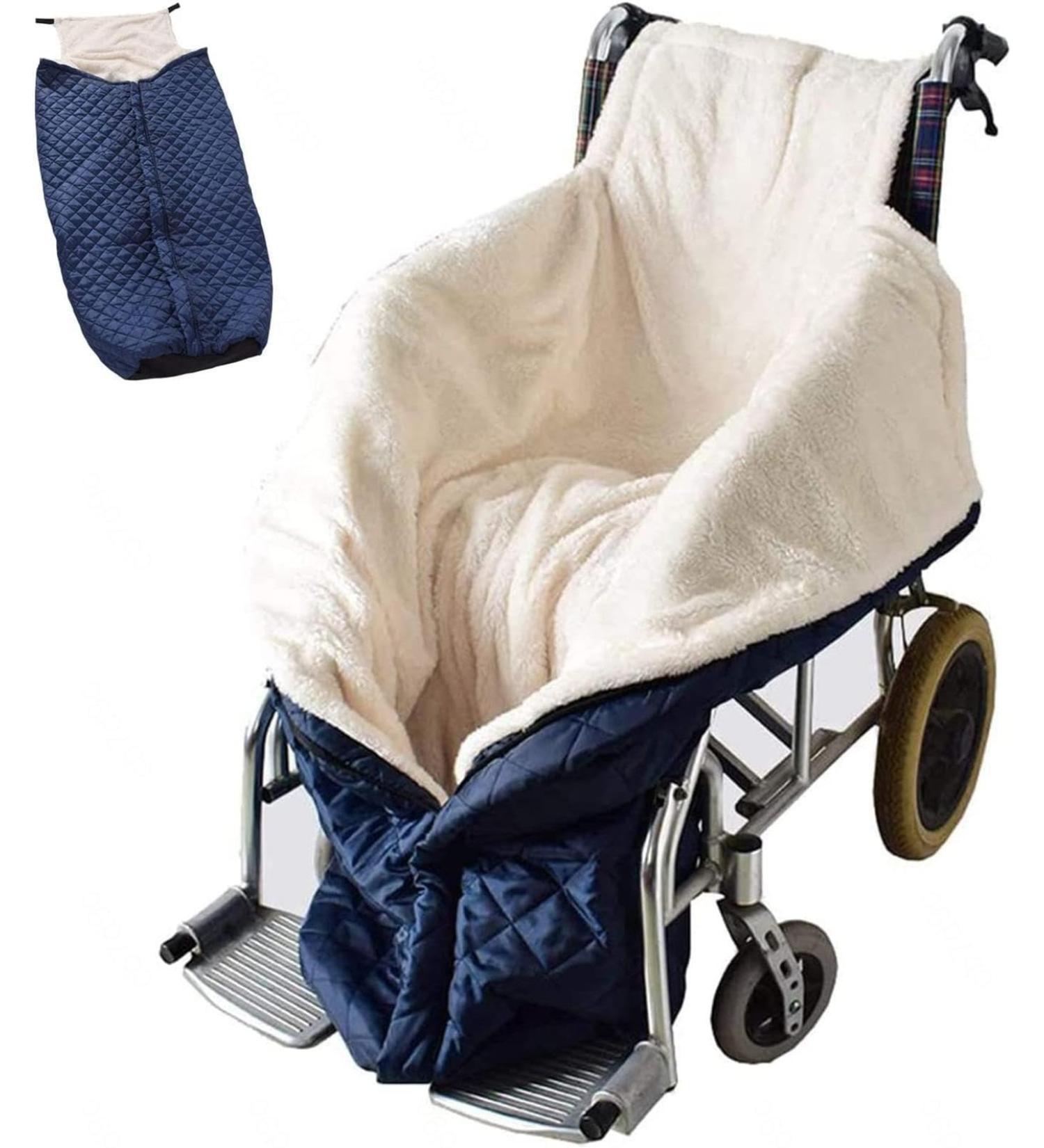 Lightweight Wheelchair Blanket Machine Washable Windproof Leggings Universal Wheelchair Accessory for Perfect for Any Season Especially Winter - Buy Online on GoSupps.com