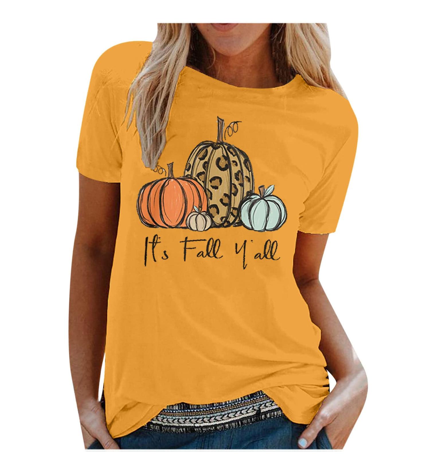 Sunflower Print Loose Fit Tee for Teen Girls - Vintage Short Sleeve Blouse - Buy Online on GoSupps.com