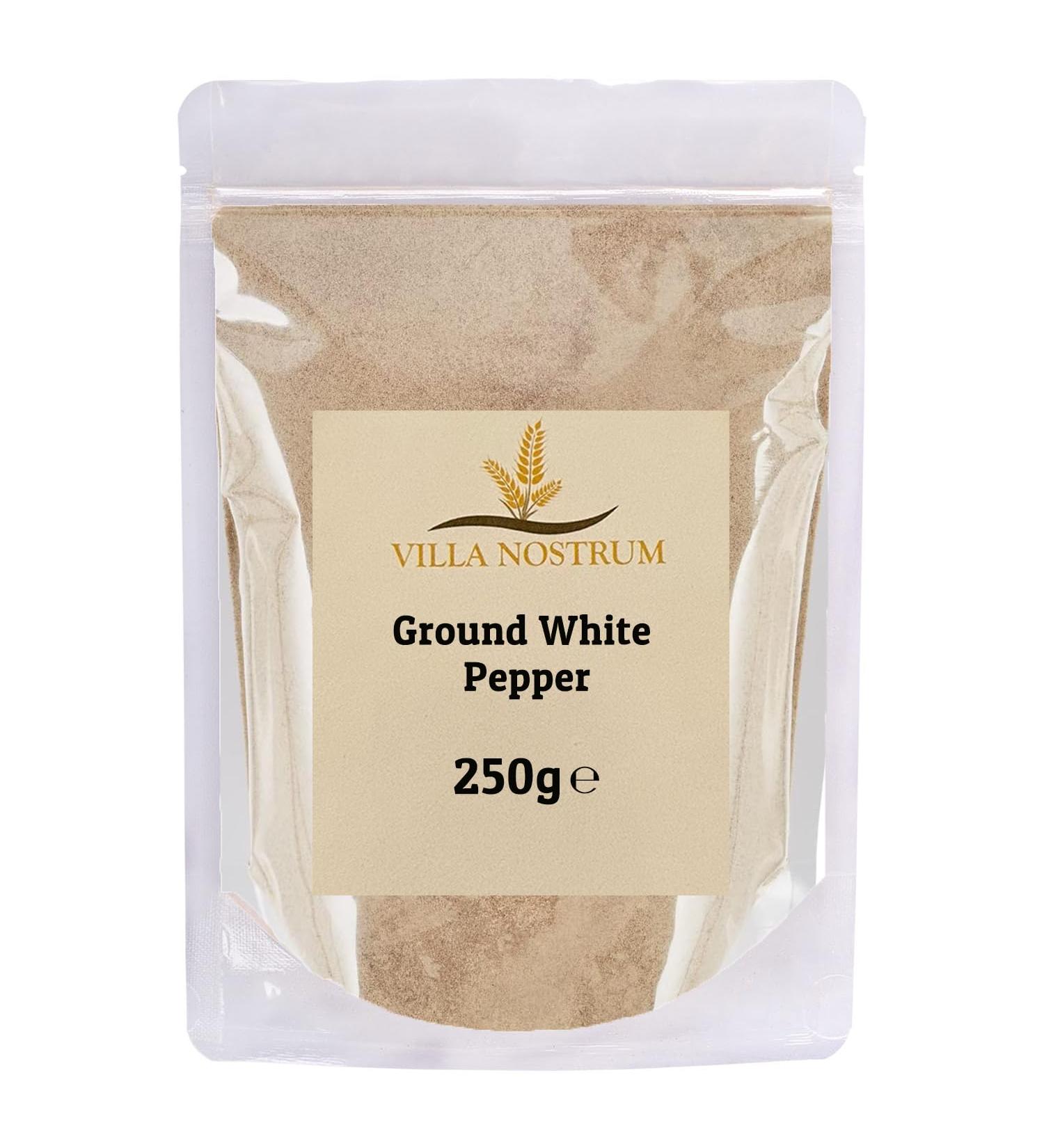 Ground White Pepper 250g by Villa Nostrum