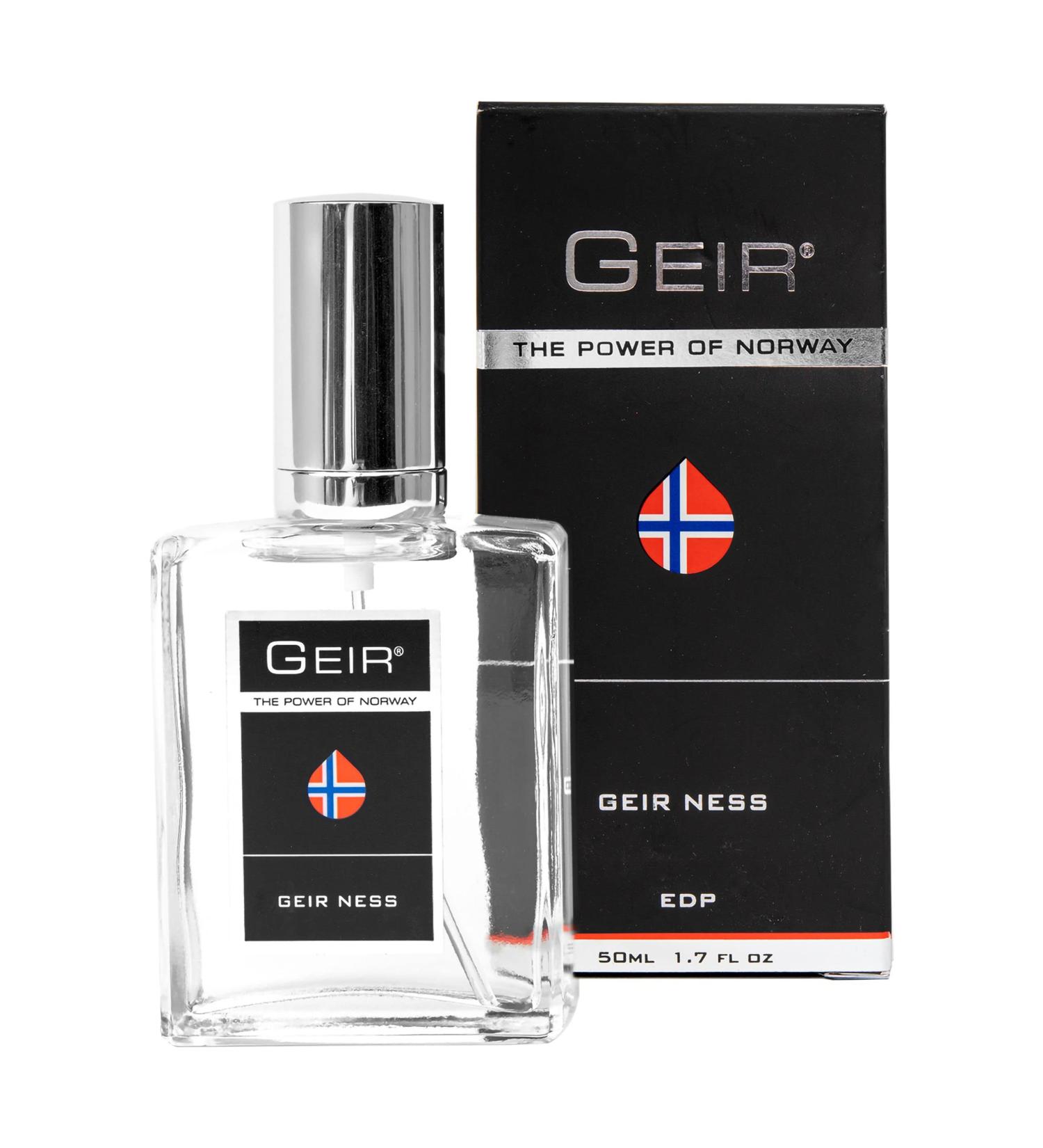 Geir Ness Eau de Parfum Spray For Men - Long Lasting Fresh Cool Scent - Mix of Refreshing Norwegian Mountain Fragrance Fresh 1.7 Fl Oz (Pack of 1) - Buy Online on GoSupps.com