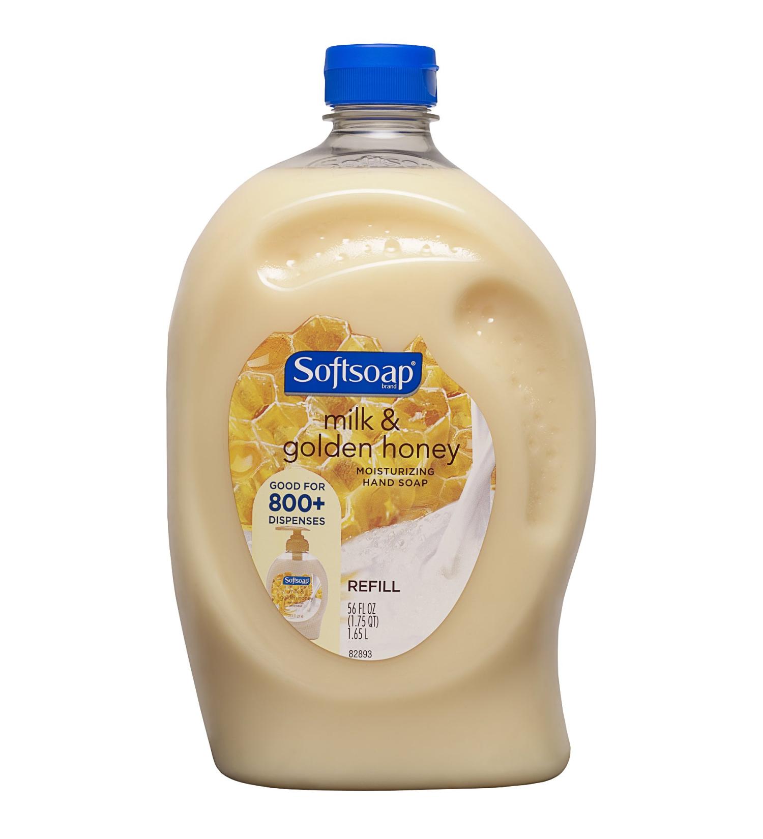 Softsoap Liquid Hand Soap Refill Milk & Golden Honey - 56 fluid ounce (Packaging May Vary)