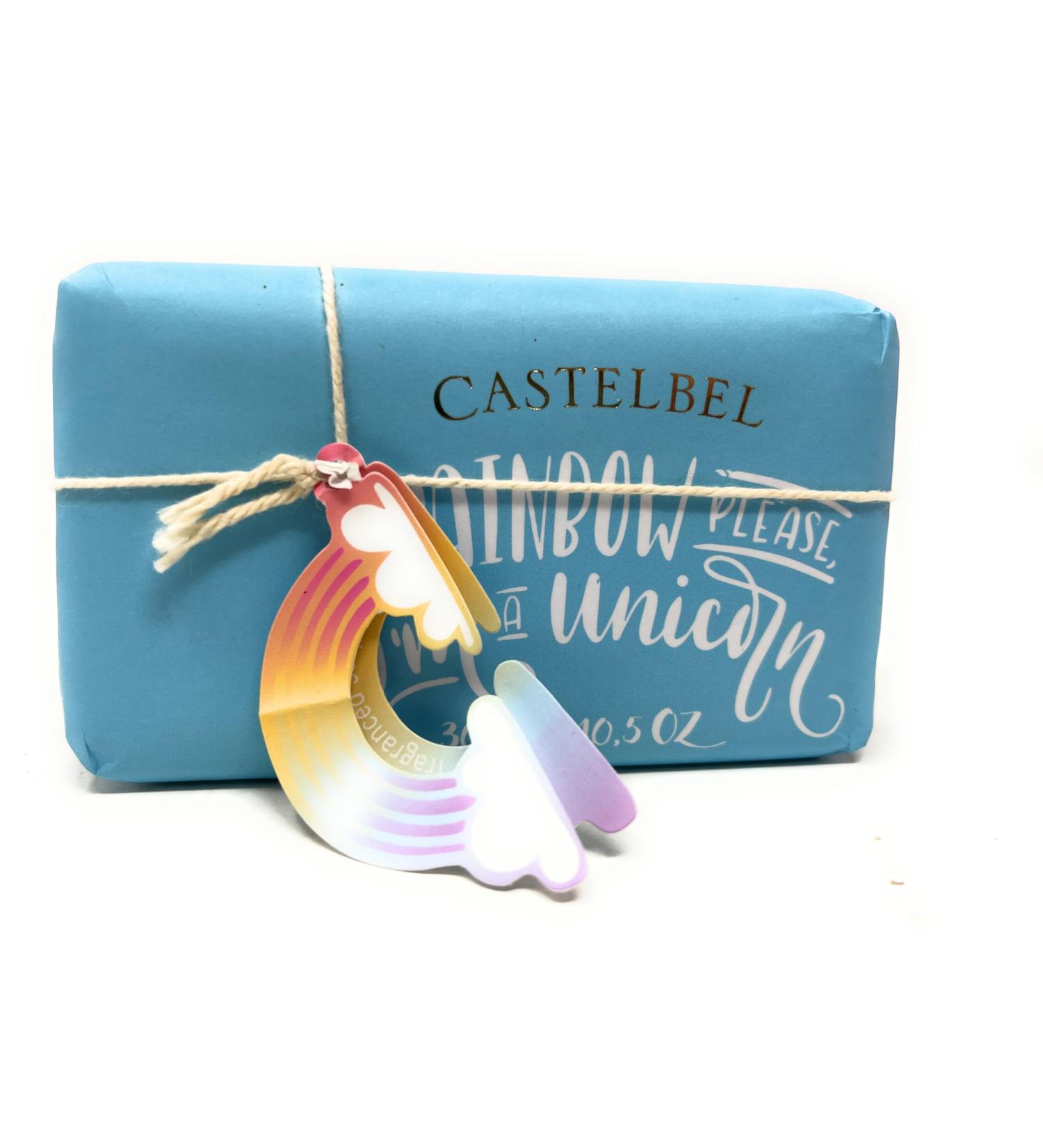 Castelbel Rainbow Please I'm a Unicorn Cotton Breeze Fragranced Luxury Soap 10.5 Ounces