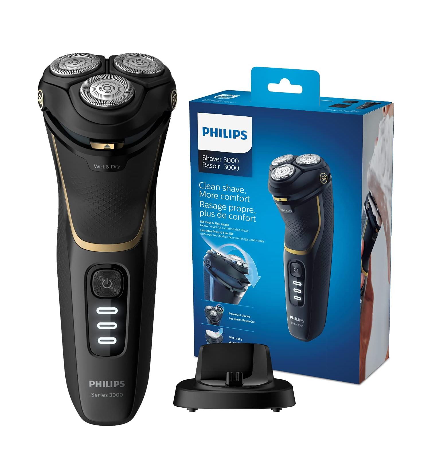 Buy Philips Electric Shaver Noir Gold - Lightweight 350g | International Shipping Available - Buy Online on GoSupps.com