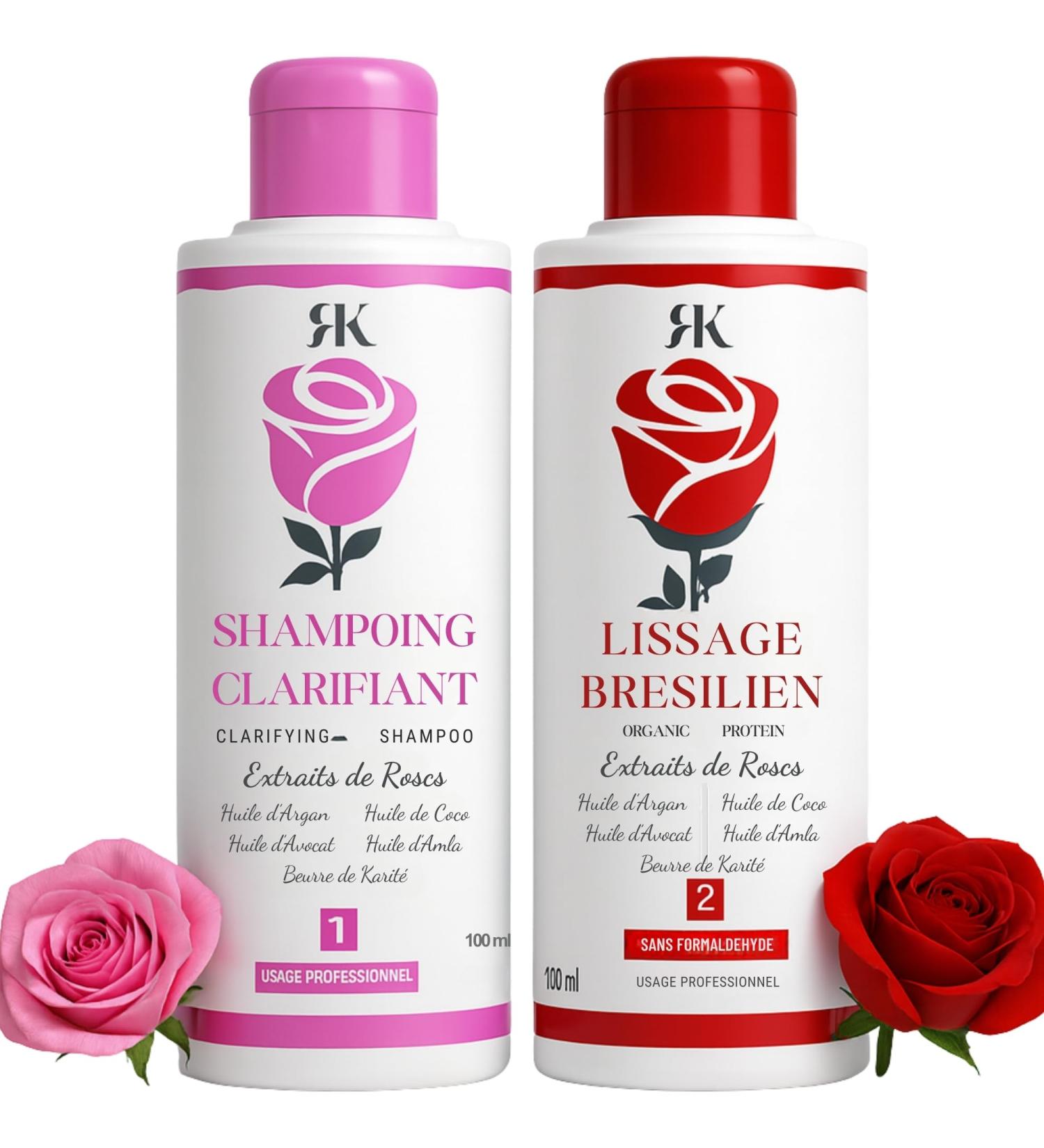  Romanti-K Romanti-K Brazilian Smoothing Kit 2x100ml - Professional Smoothing Treatment - Tannin Protein - Formaldehyde-Free - Smoothing Treatment - Keratin - Buy Online on GoSupps.com